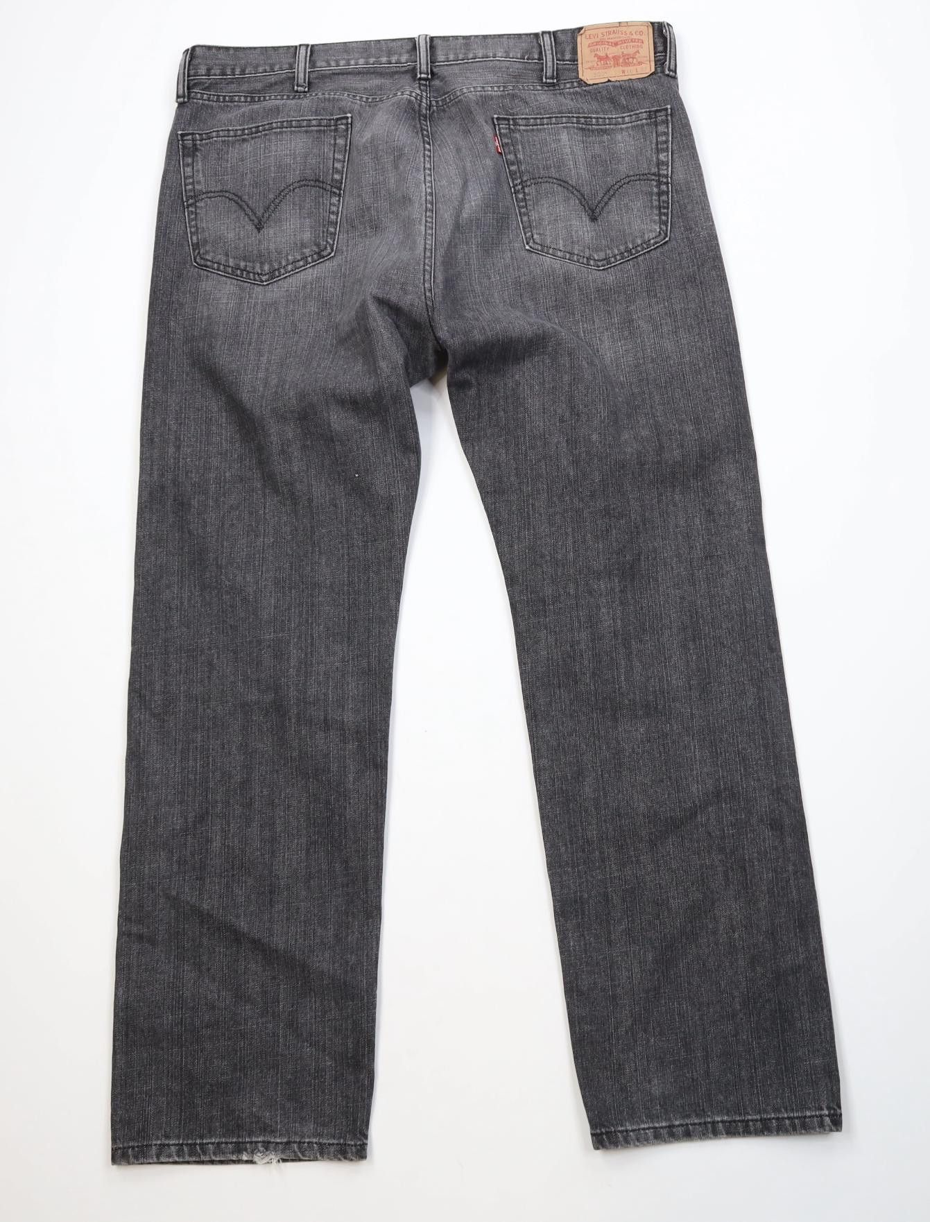 Levi's Vintage Y2K Levis 505 Fit Straight Leg Denim Jeans Black Size US 40 / EU 56 - 11 Thumbnail