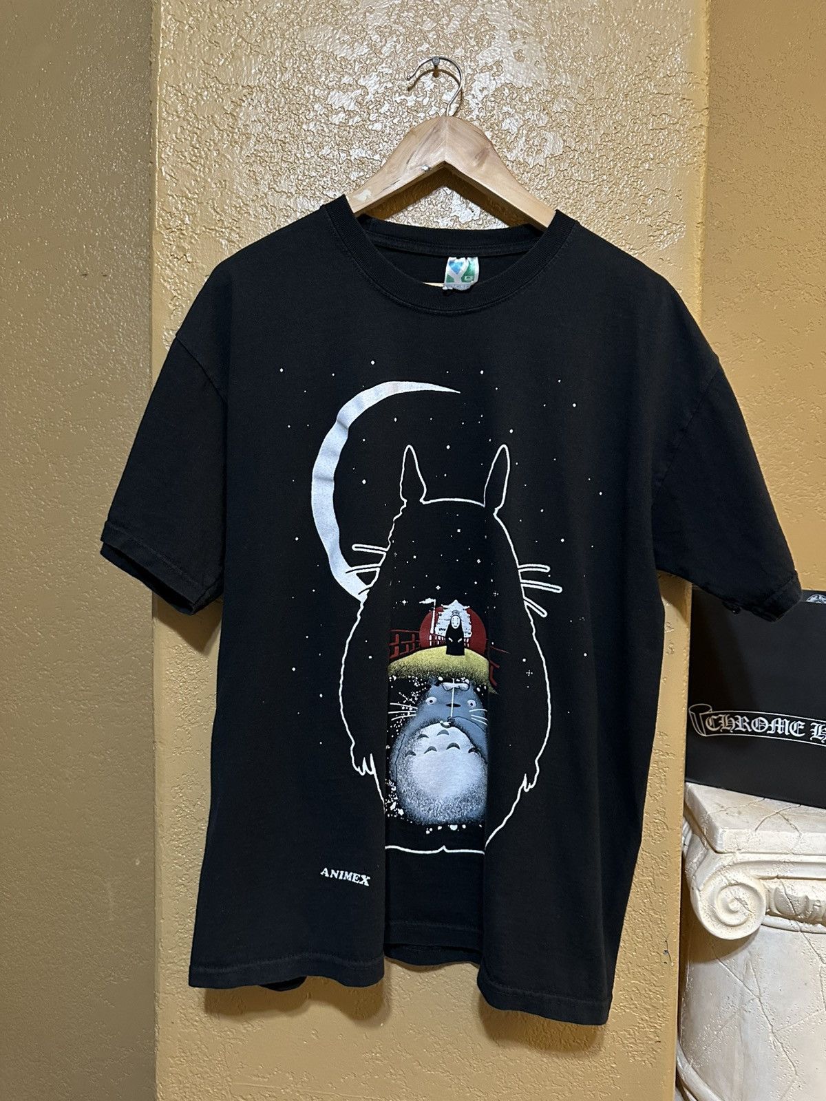 Anime rare vintage My Neighbor Totoro Spirited Away tee shirt xl Size US XL / EU 56 / 4 - 1 Thumbnail