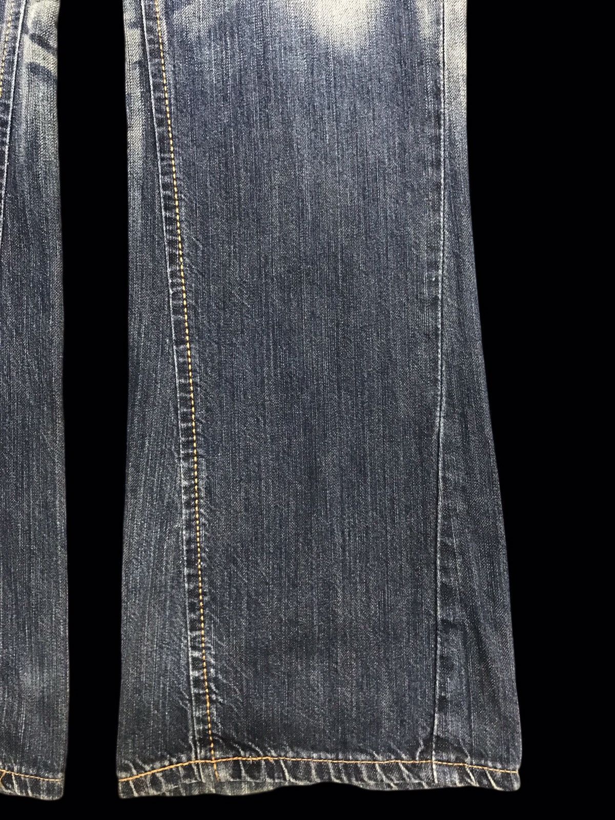 Edwin 💥FLARE💥ARCHIVAL EDWIN WESTRNER SICK FADED FLARE DENIM F391 Size US 30 / EU 46 - 7 Thumbnail