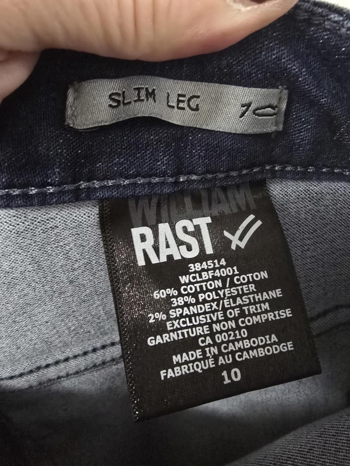 William Rast William Rast Dark Blue Skinny Jeans Size 32" / US 10 / IT 46 - 5 Thumbnail