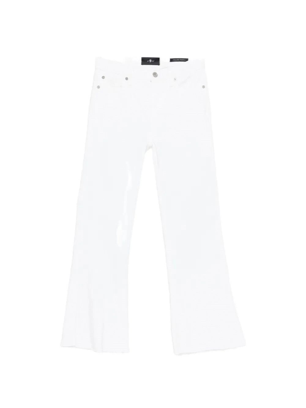 7 For All Mankind CROPPED DOJO Soleil With Raw Cut Size 25" / US 0 / IT 36 - 1 Thumbnail