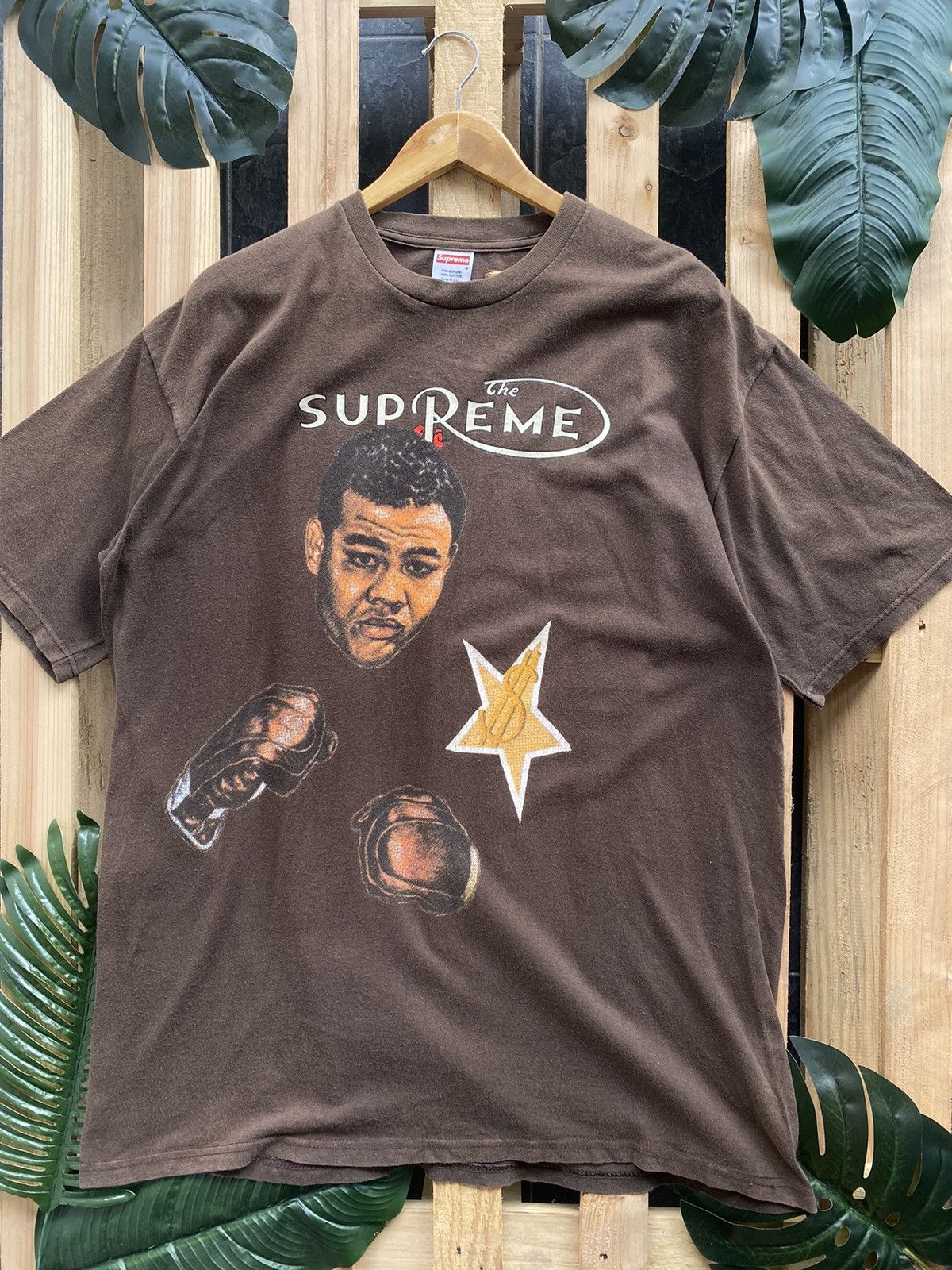 Supreme Supreme Joe Louis Boxer Tee 2002 | Grailed