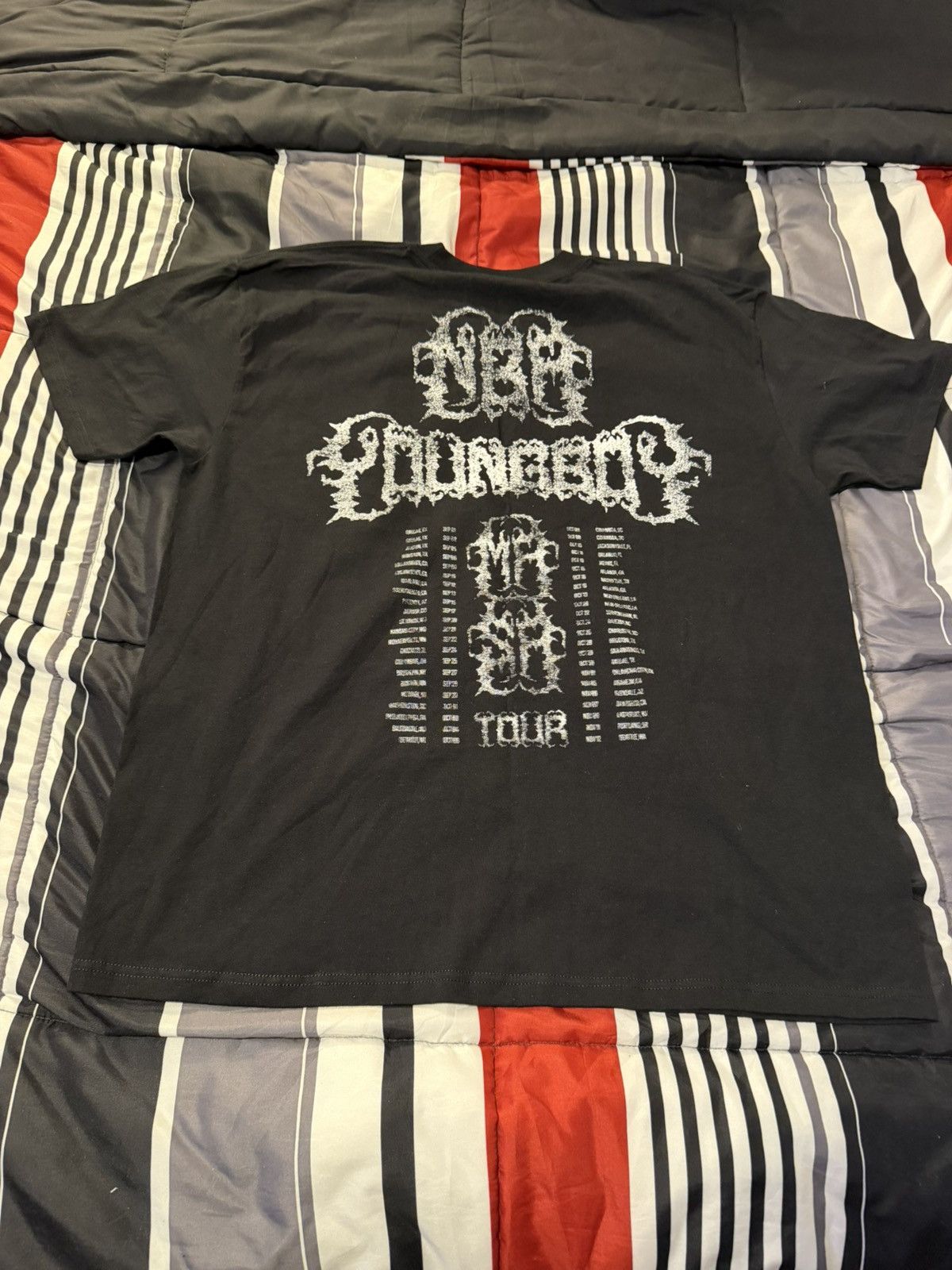 Other NBA Youngboy Concert Tour Tee Encrypted XL Size US XL / EU 56 / 4 - 4 Thumbnail