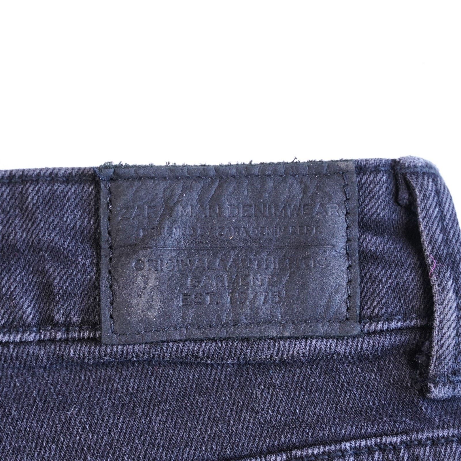 Zara Zara Man Cotton Slim Skinny Jeans Straight Leg Pants Size 32 Size US 32 / EU 48 - 11 Thumbnail