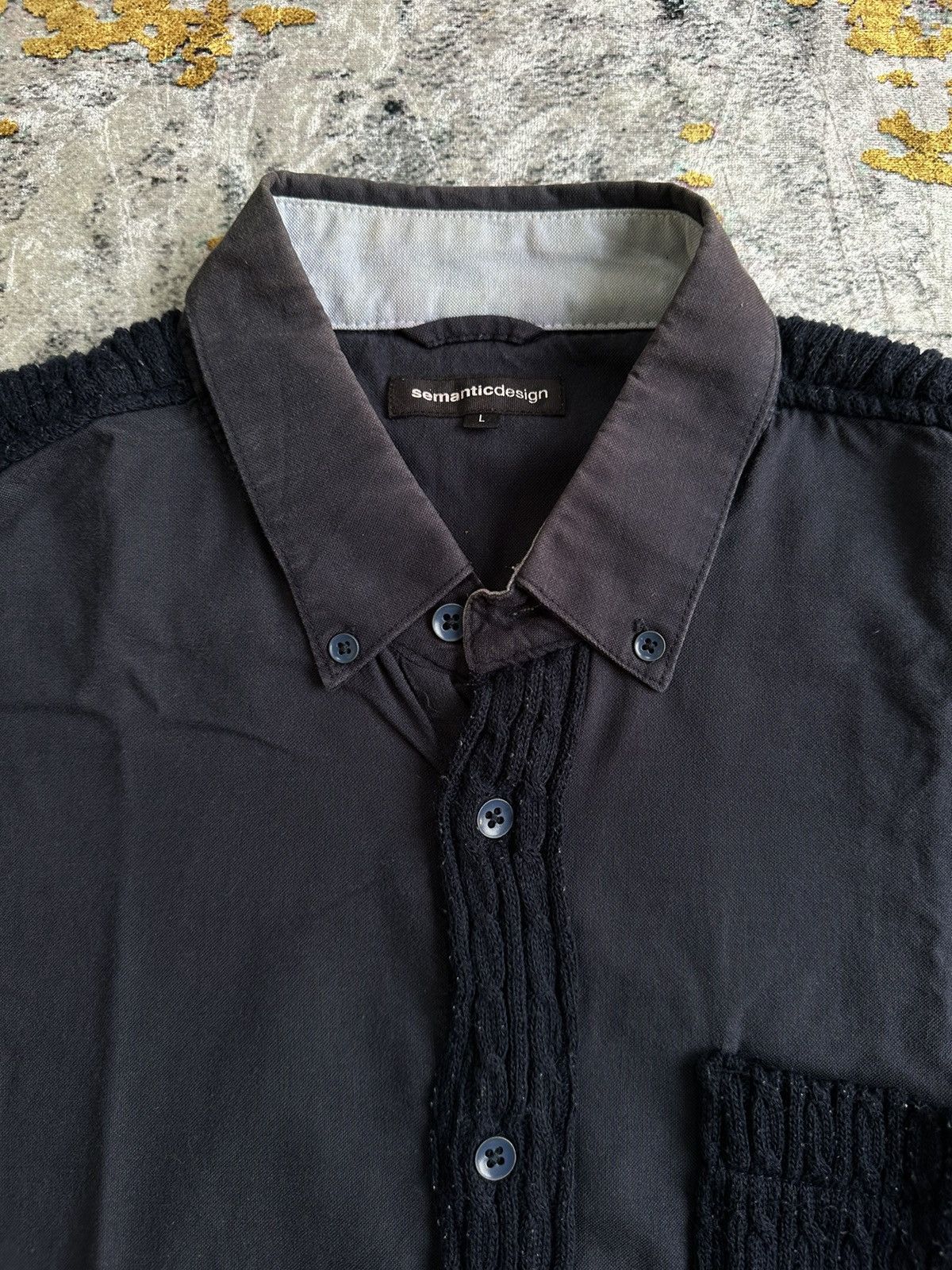 semanticdesign CRAZY FADED SEMANTIC DESIGN SHIRT Size US L / EU 52-54 / 3 - 4 Thumbnail