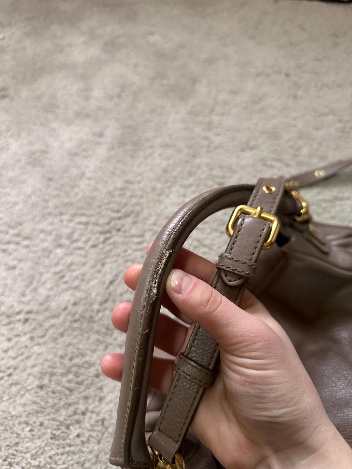 Marc Jacobs Marc by Marc Jacobs Beig Leather Classic Q Lil Ukita Satchel Size ONE SIZE - 10 Thumbnail