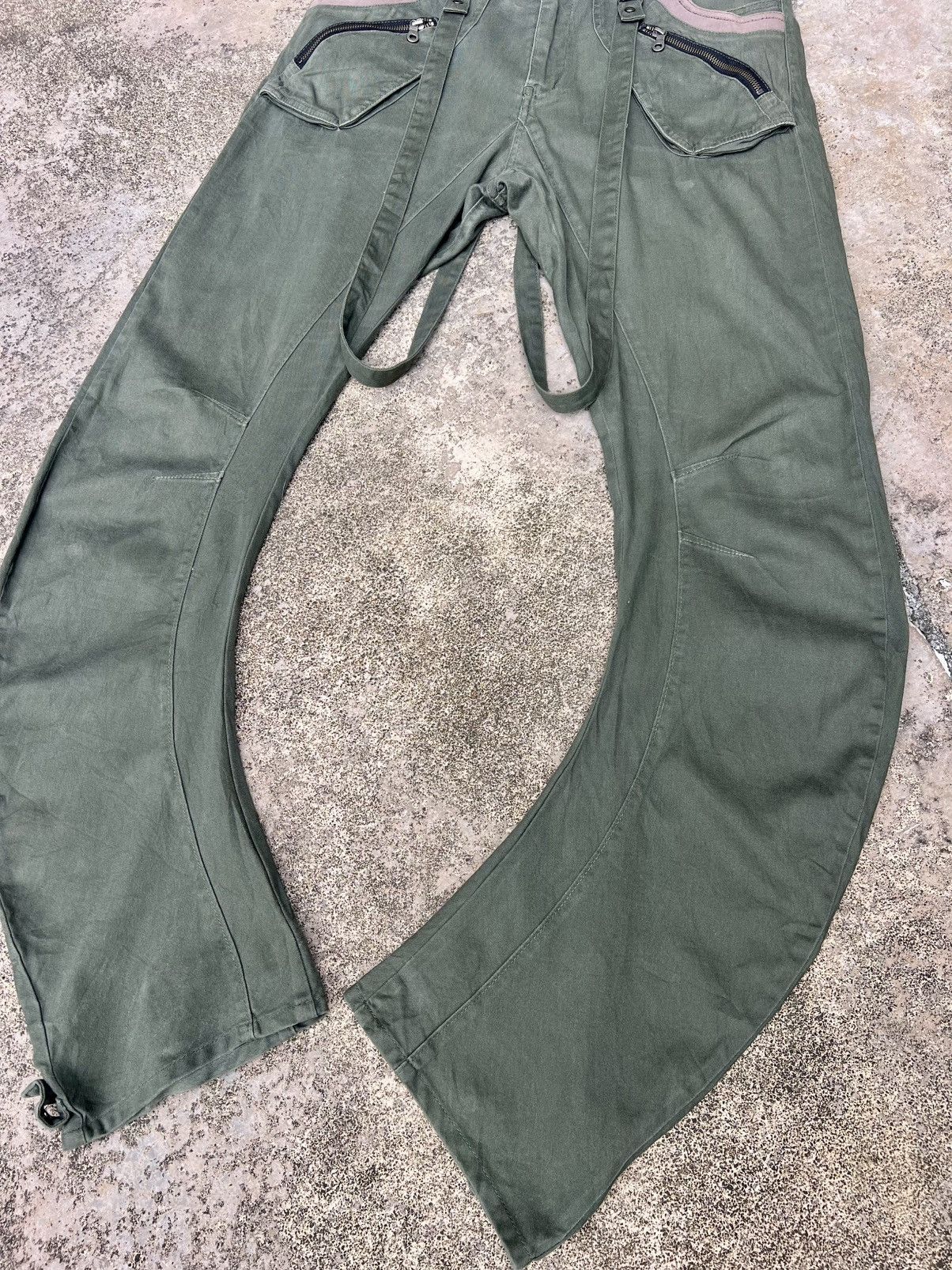 If Six Was Nine × Japanese Brand × PPFM VINTAGE PPFM BONDAGE CARGO PANTS Size US 33 - 6 Thumbnail