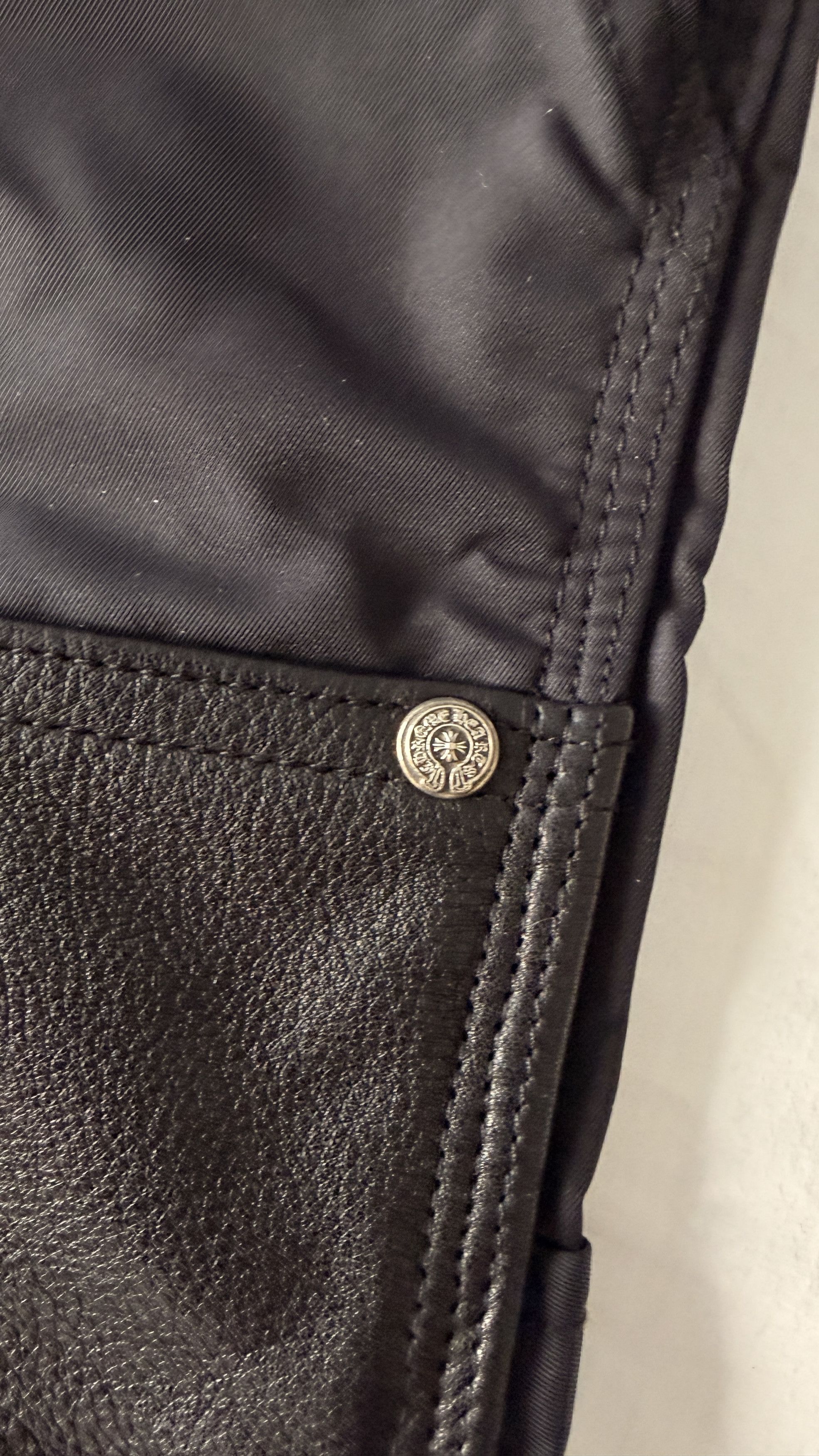 Chrome Hearts Chrome Hearts Nylon Cross Patch Double Knee Carpenter Shorts Size US 36 / EU 52 - 3 Thumbnail