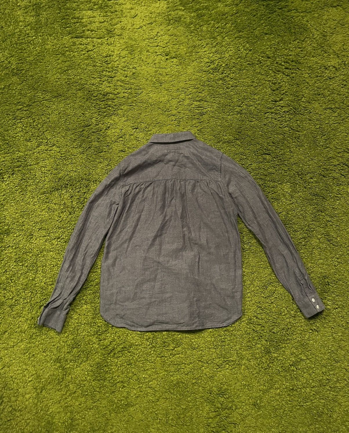 Designer × YMC You Must Create YMC minimalist buttons up shirt blouse Size M / US 6-8 / IT 42-44 - 2 Thumbnail