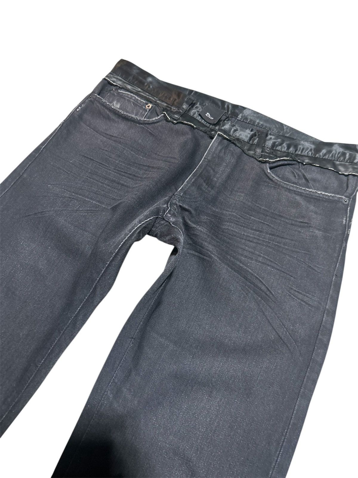 Dior Dior Homme AW06 satin cummerbund jeans Size US 36 / EU 52 - 2 Thumbnail
