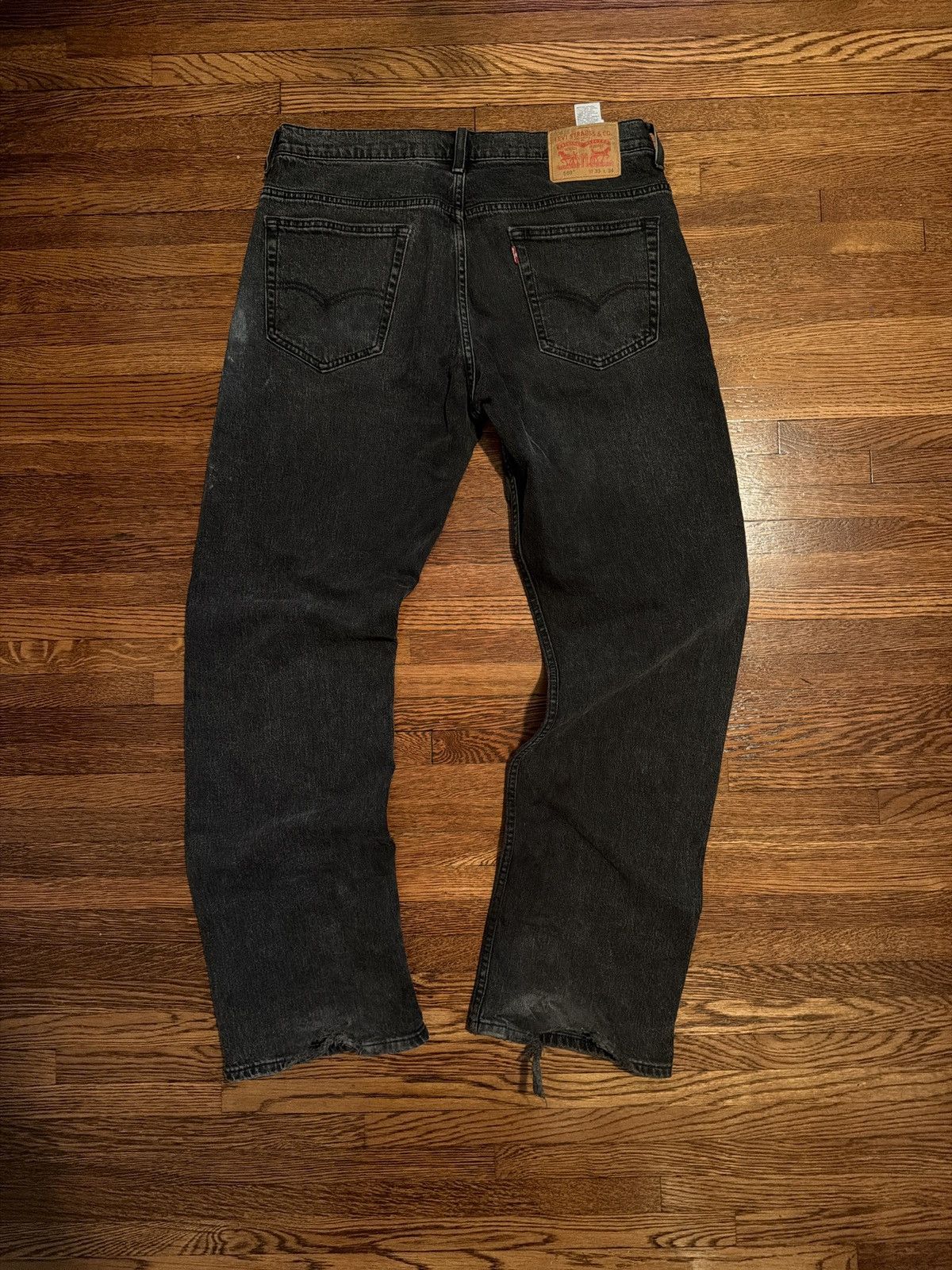 Vintage ash black levi’s 569
