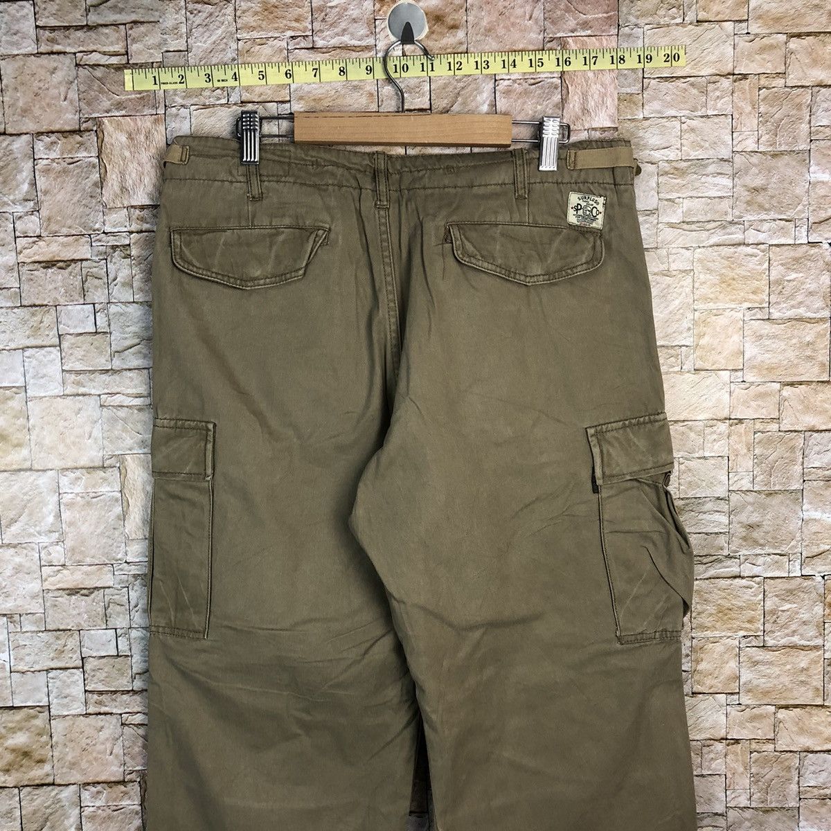 Surplus Research Surplus Brown utility tactical Cargo Multipocket Pants #A322 Size US 32 / EU 48 - 15 Thumbnail