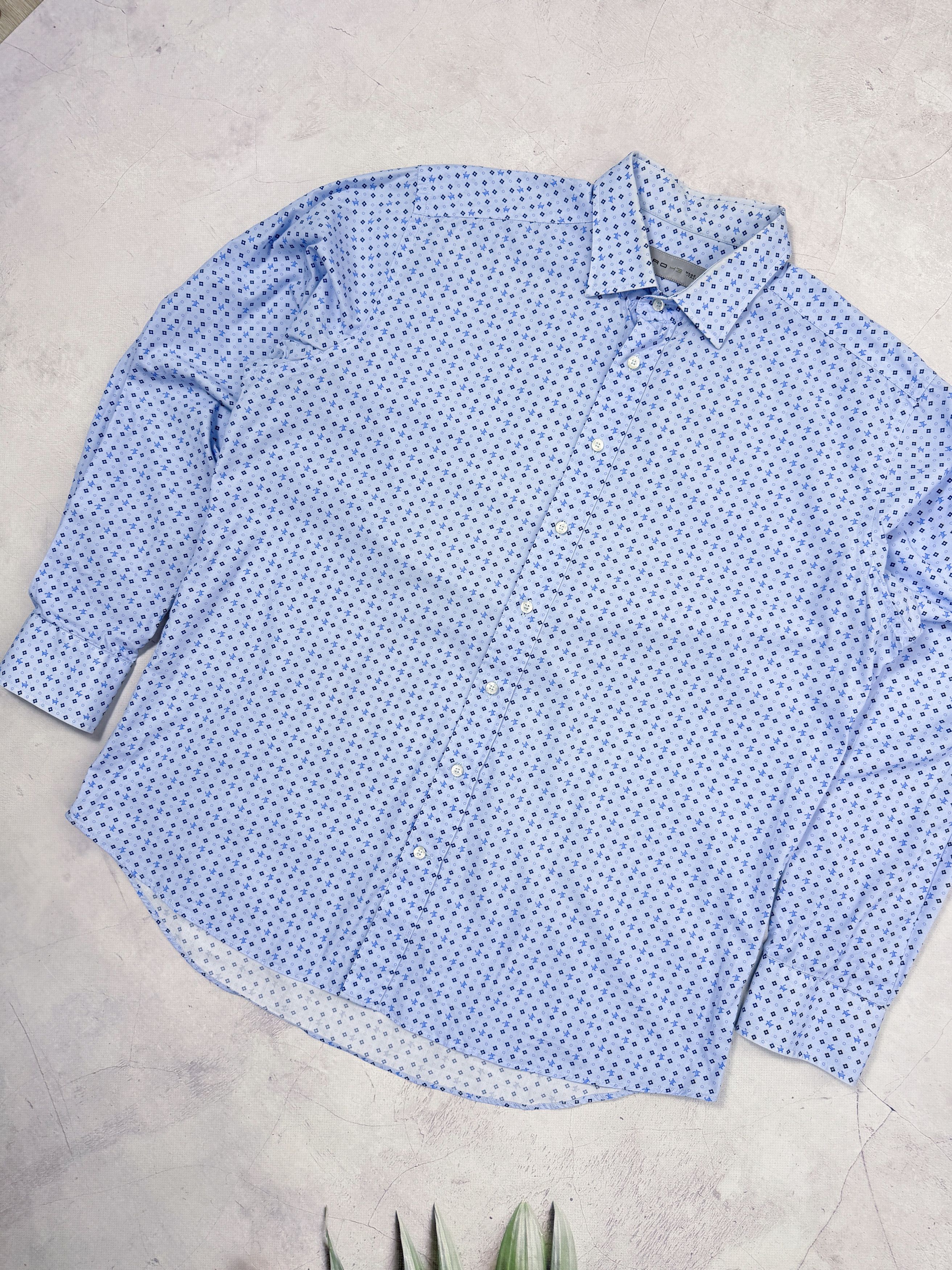Etro Etro Shirt Light Blue & Geometric Turtles Size US L / EU 52-54 / 3 - 2 Thumbnail