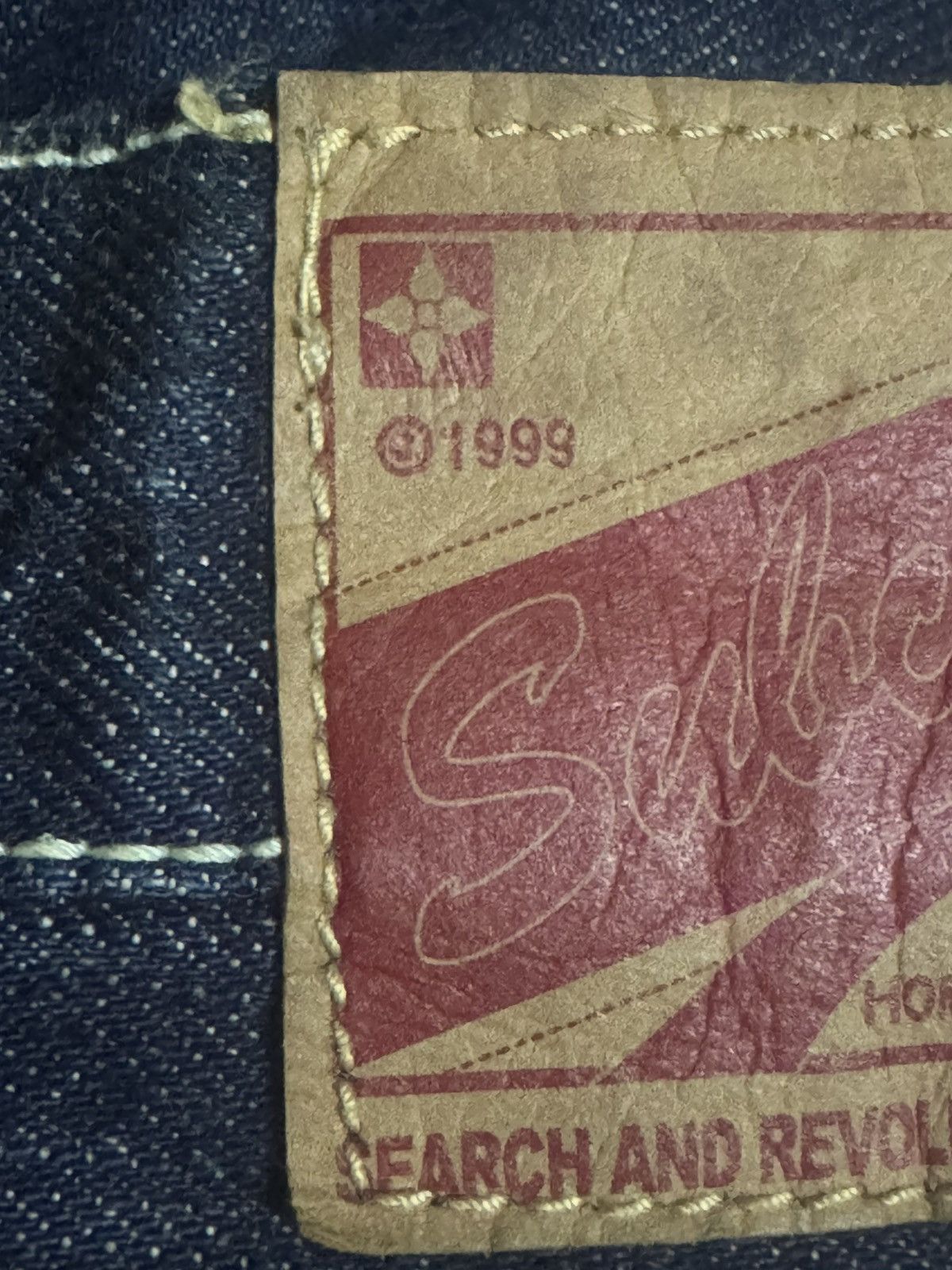 Japanese Brand VINTAGE JAPANESE DENIM 1999 SUBCIETY PUNKER VERY RARE DENIM Size US 36 / EU 52 - 10 Thumbnail