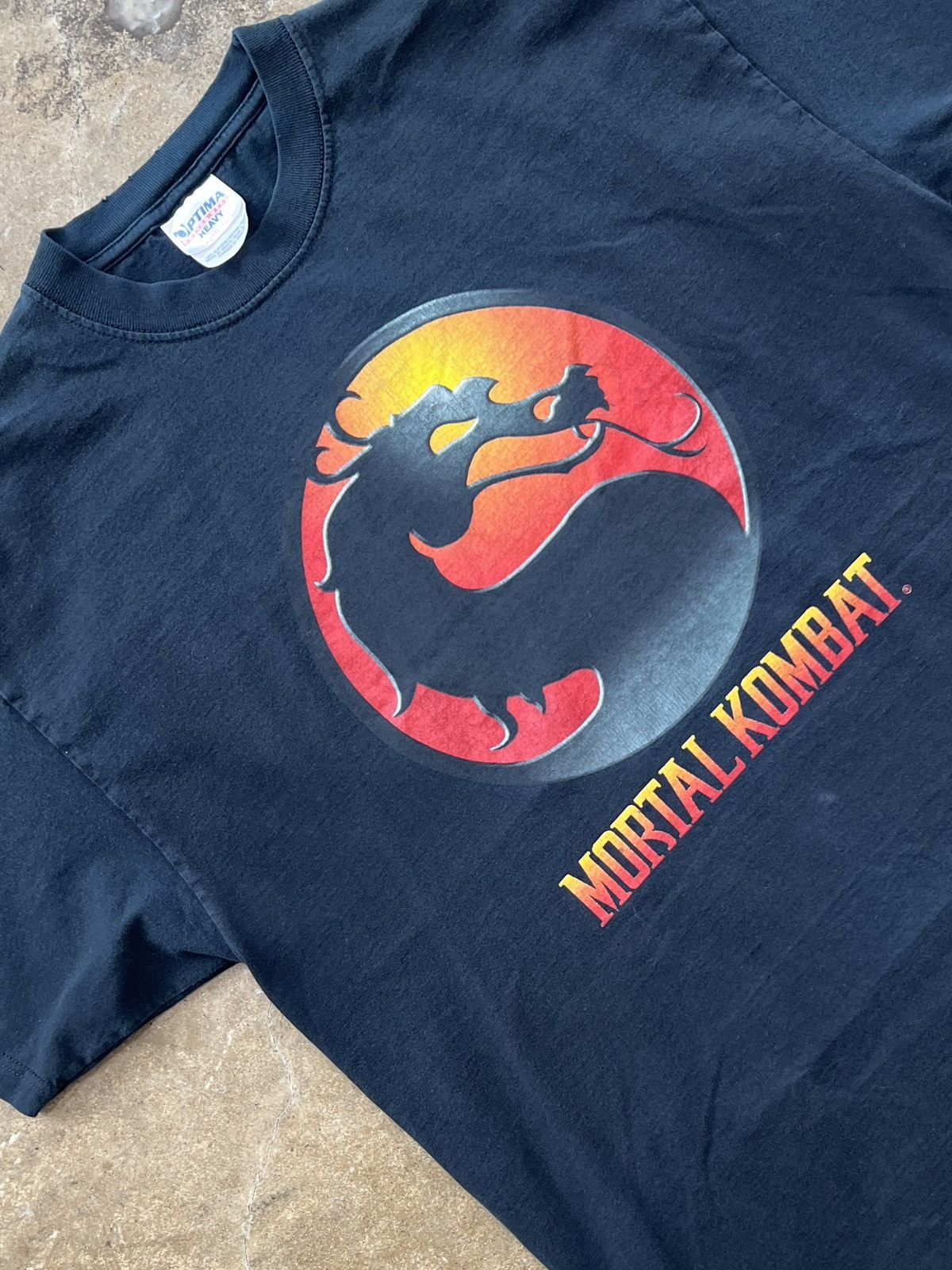 Vintage Vintage 2000s Mortal Kombat Video Game Optima Tag Tee XL Size US XL / EU 56 / 4 - 1 Thumbnail