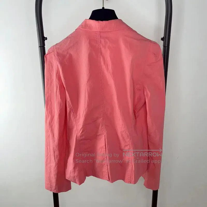 Kenzo KENZO Pink Cotton Blazer for Women . Size M / US 6-8 / IT 42-44 - 2 Thumbnail