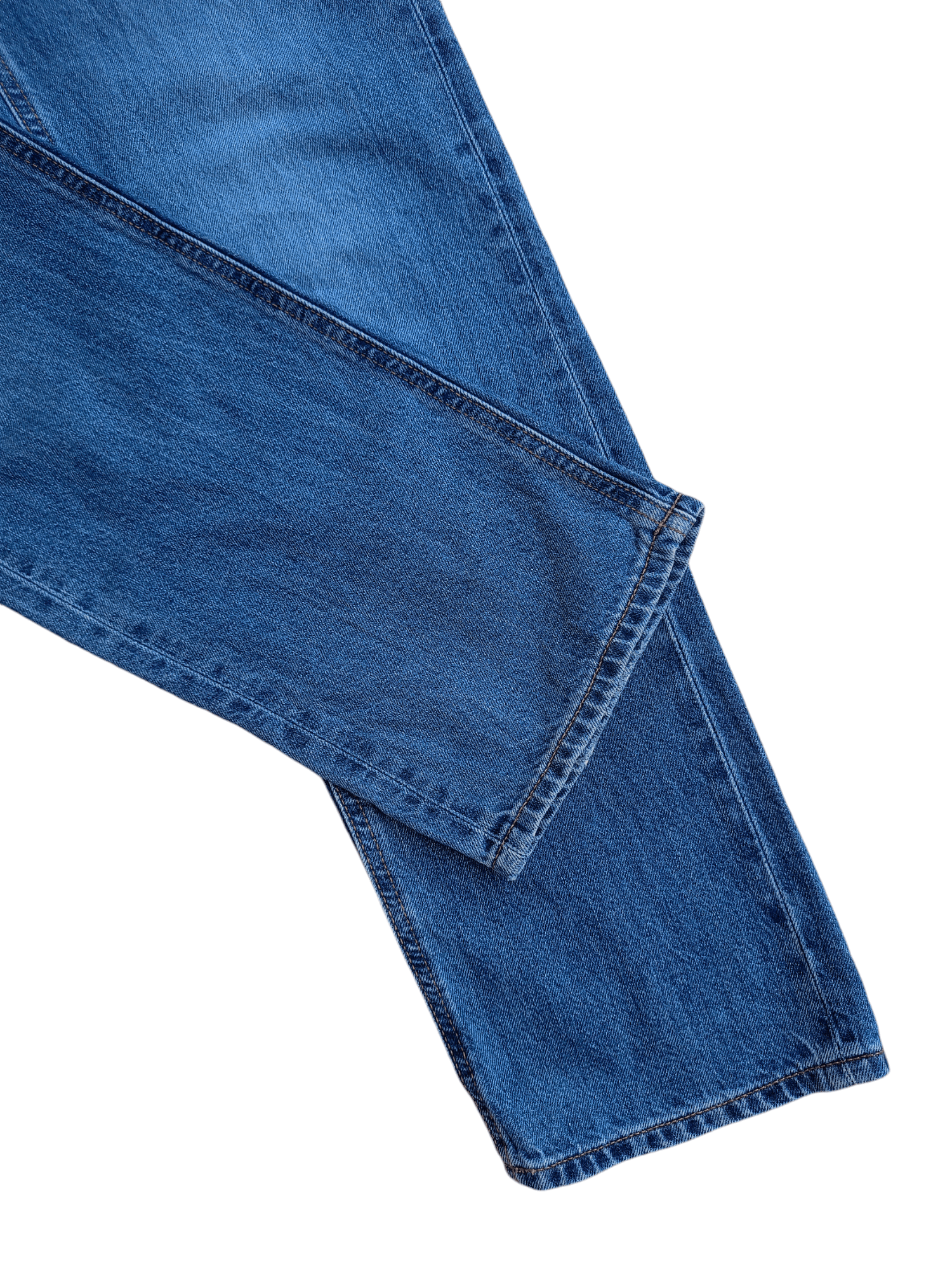Kaihara Denim × Uniqlo × Vintage UNIQLO Regular Straight Cut Vintage Streetwear Denim Size US 27 - 15 Thumbnail