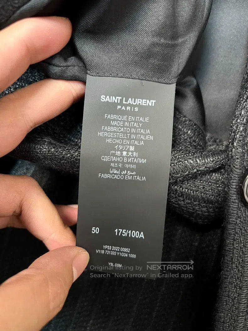 Saint Laurent Paris Saint Laurent Paris jacket Size US M / EU 48-50 / 2 - 6 Thumbnail