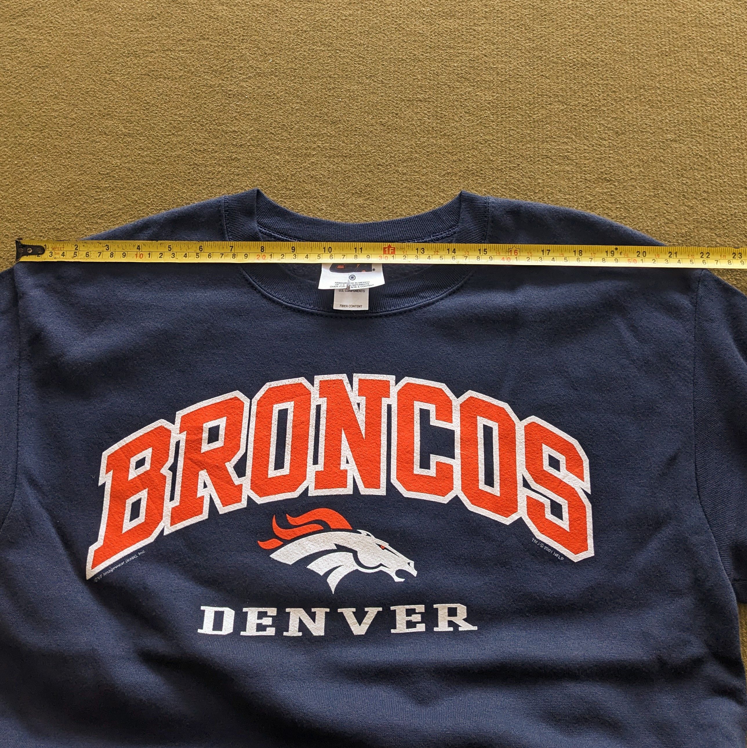 NFL Vintage BRONCOS DENVER NFL Football Team Sweatshirt Size US L / EU 52-54 / 3 - 4 Thumbnail