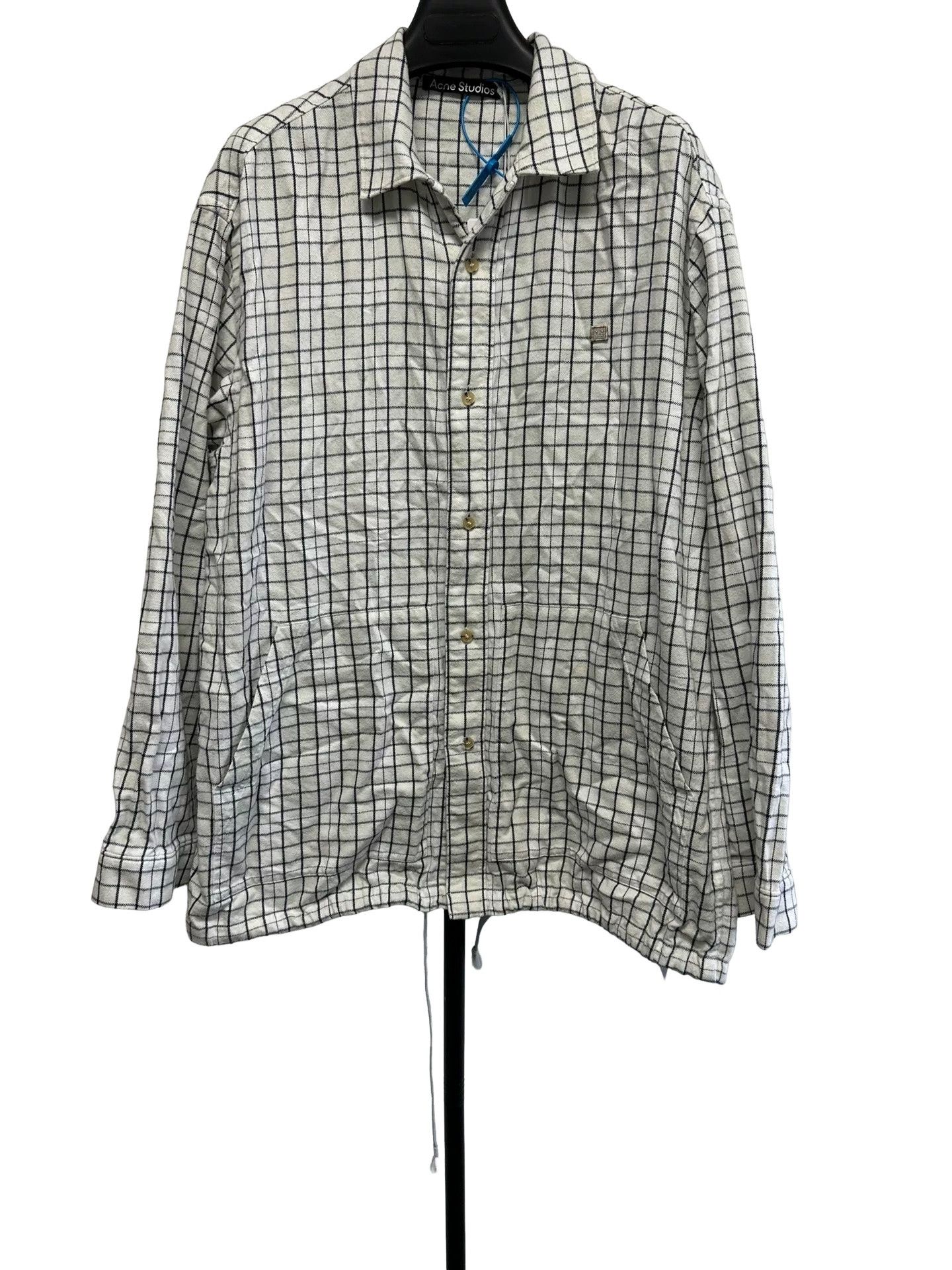 Acne Studios Acne Studios Plaid Face Patch Shirt Size XS Size US XS / EU 42 / 0 - 1 Thumbnail