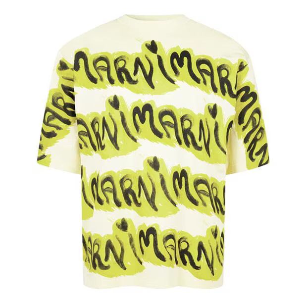 Marni o1g2r1mq0524 Logo T-Shirts in Multicolor Size US S / EU 44-46 / 1 - 1 Thumbnail
