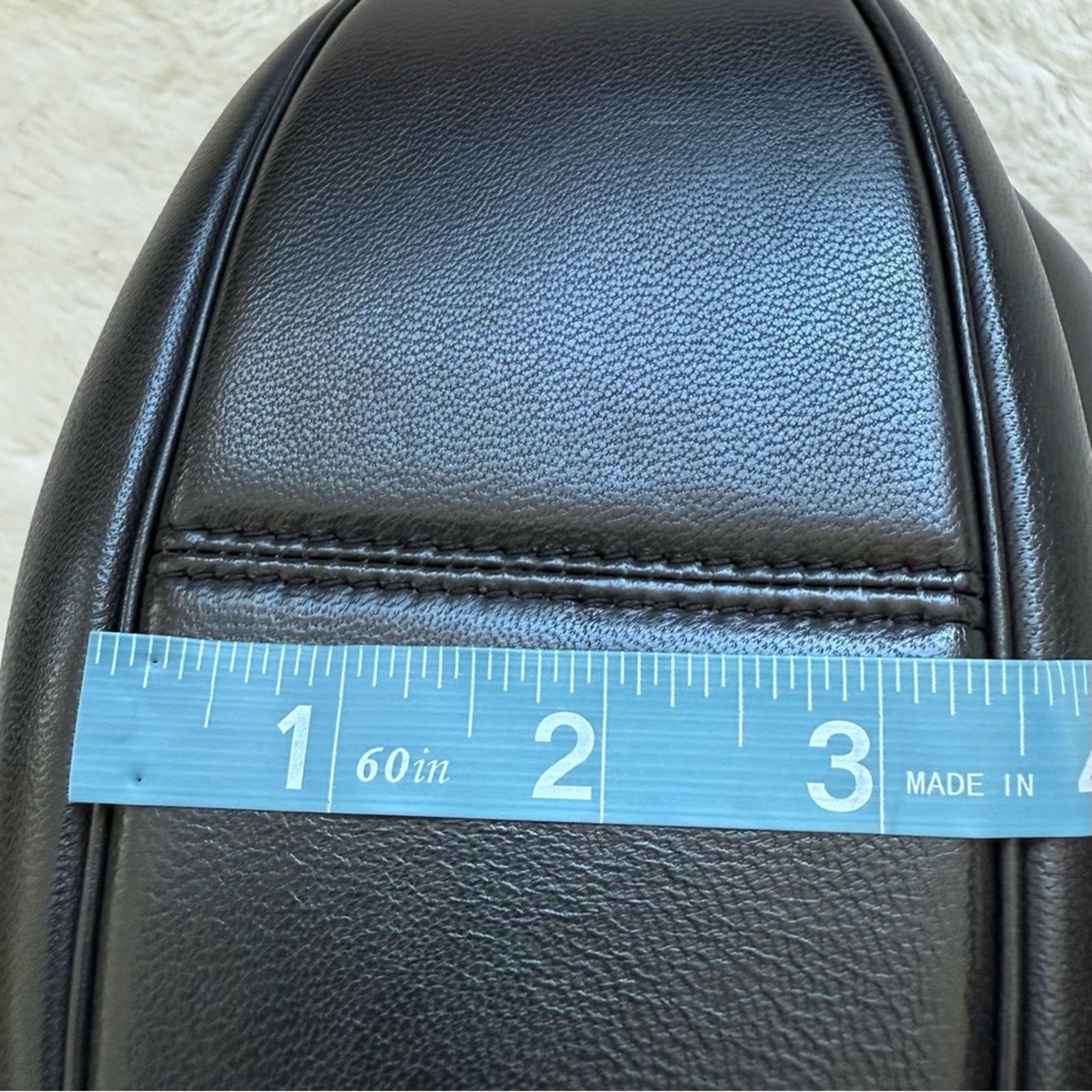Gabriela Hearst Gabriela Hearst Nina Black Nappa leather Authentic 3200$ Size ONE SIZE - 9 Thumbnail
