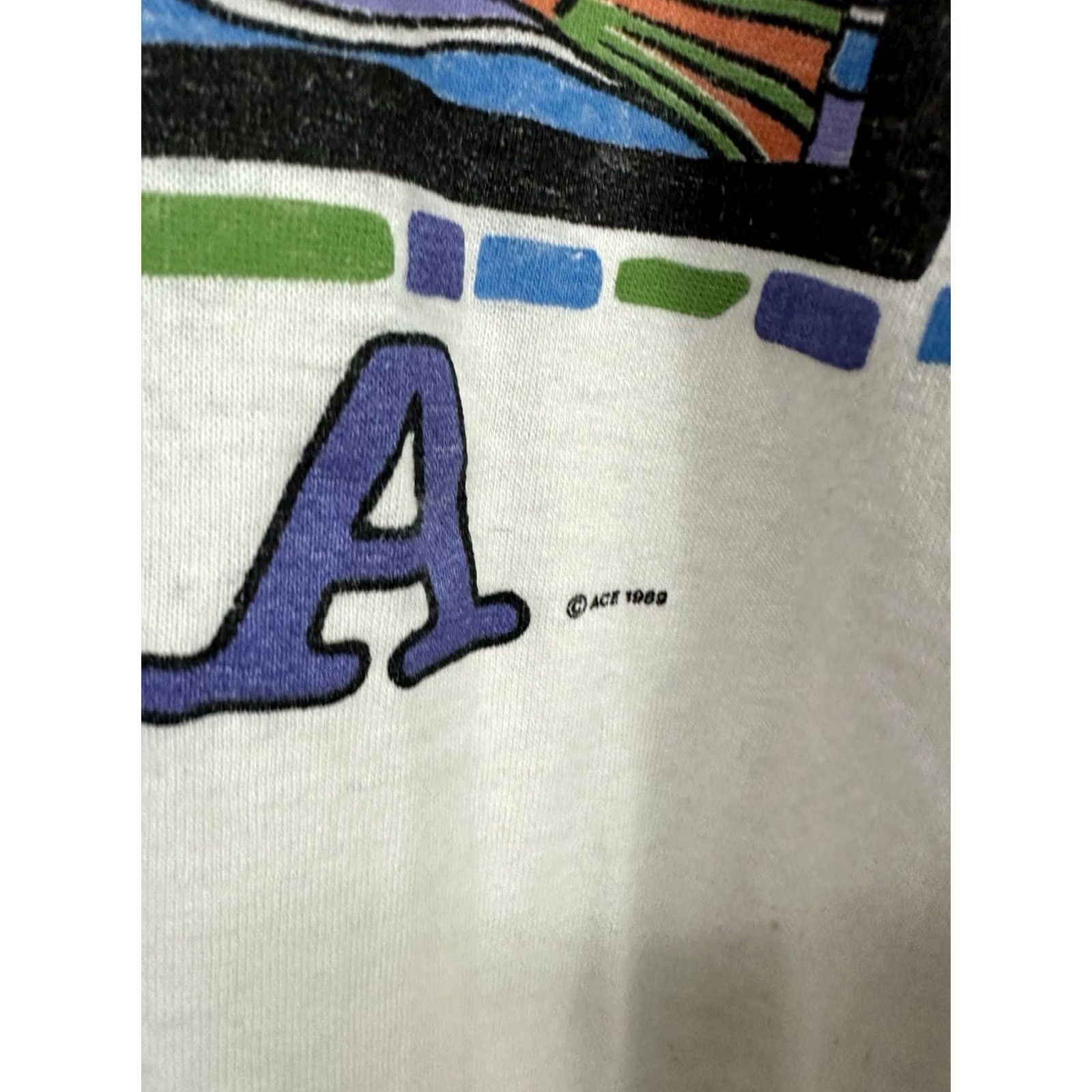 TEE JAYS VTG 80S Jammin Salmon Alaska Paper Thin Burnout Worn Art T-Shirt XL Men White Tee Jays Shirt Womens Mens Size US XL / EU 56 / 4 - 5 Thumbnail