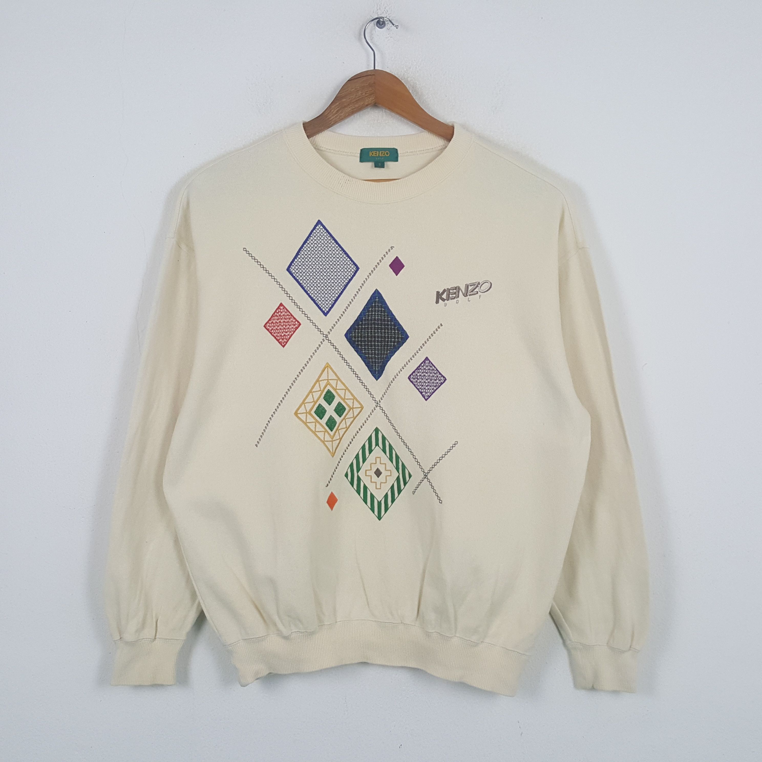 Vintage KENZO Japanese Brand Sweatshirt C293N3