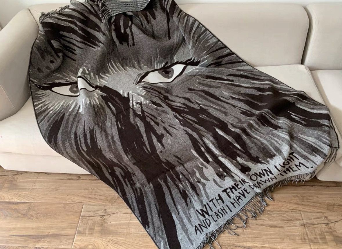 Dior Dior Men AW19 Raymond Petibon Blanket Size ONE SIZE - 2 Thumbnail