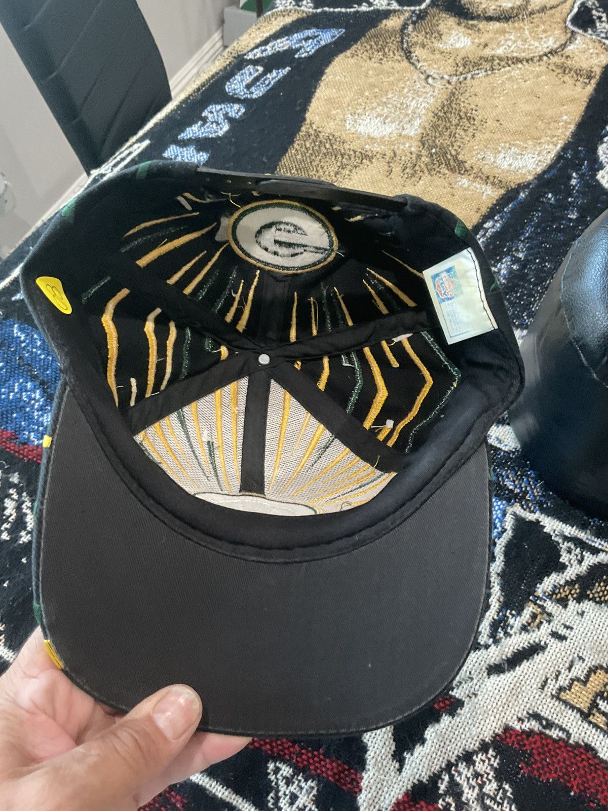 Drew Pearson Vintagw green bay packers snapback drew pearsons game day Size ONE SIZE - 4 Thumbnail