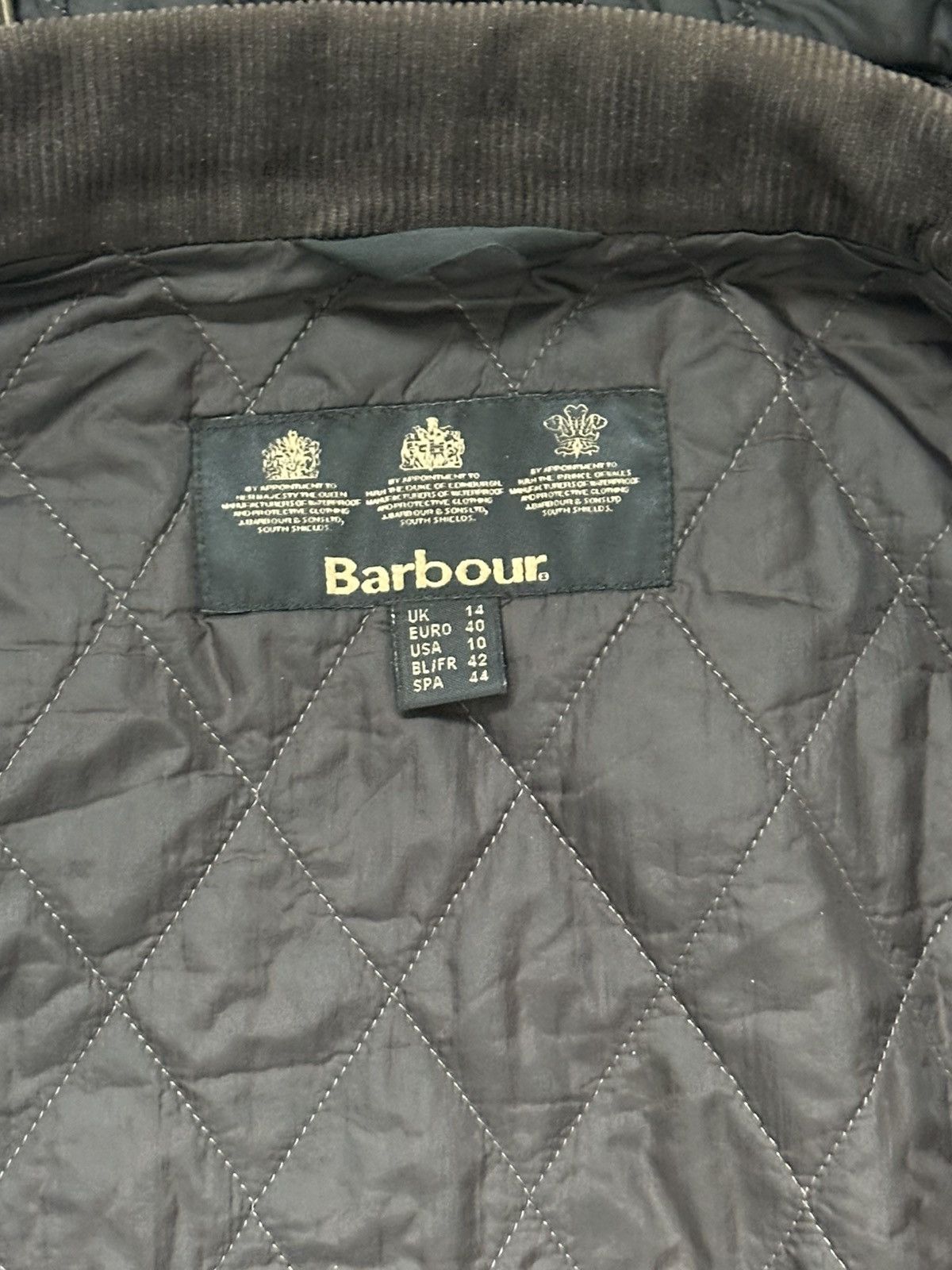 Barbour Vintage Wax Barbour Zip Jacket Distressed Fit Brown Size L / US 10 / IT 46 - 11 Thumbnail