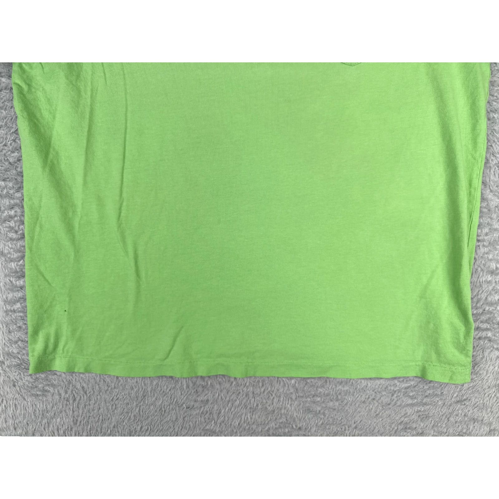 Ralph Lauren VINTAGE Ralph Lauren Shirt Adult Large Green Cotton Jersey Crew Neck Short Sleeve Sports Mens Size US L / EU 52-54 / 3 - 5 Thumbnail