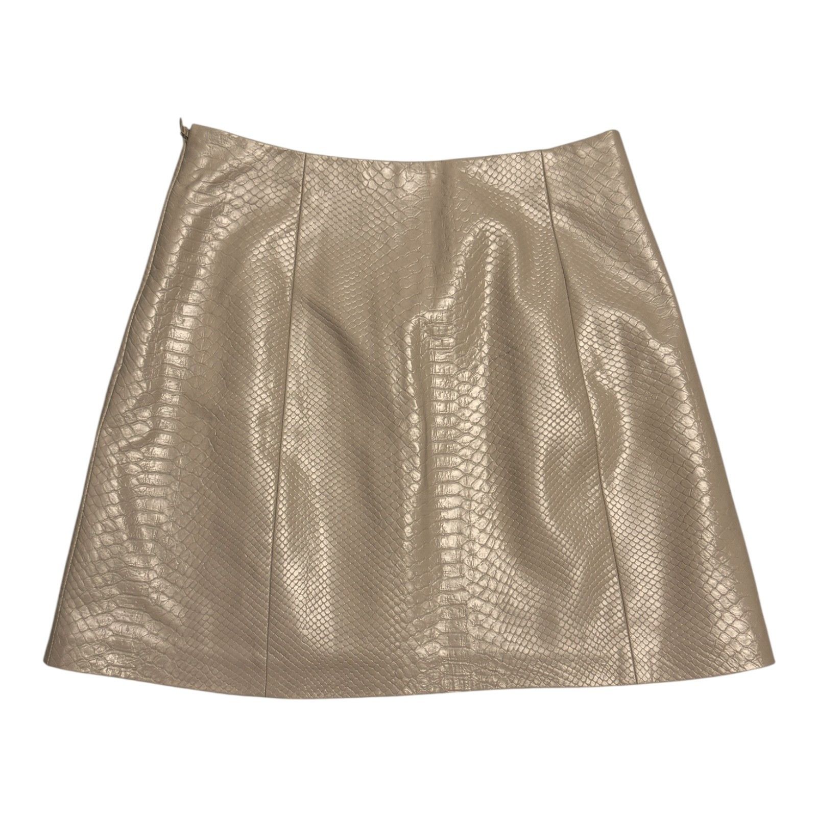 Aritzia BABATON ARITZIA Faux Leather Snake Skin Mini Skirt 4 Size 27" / US 4 / IT 40 - 3 Thumbnail