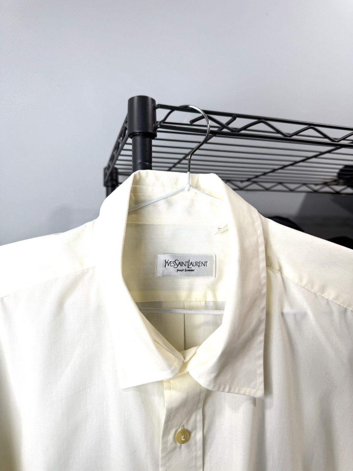 Yves Saint Laurent Vintage YSL Yves Saint Laurent Shirt Buttons Up Size US XXL / EU 58 / 5 - 5 Thumbnail