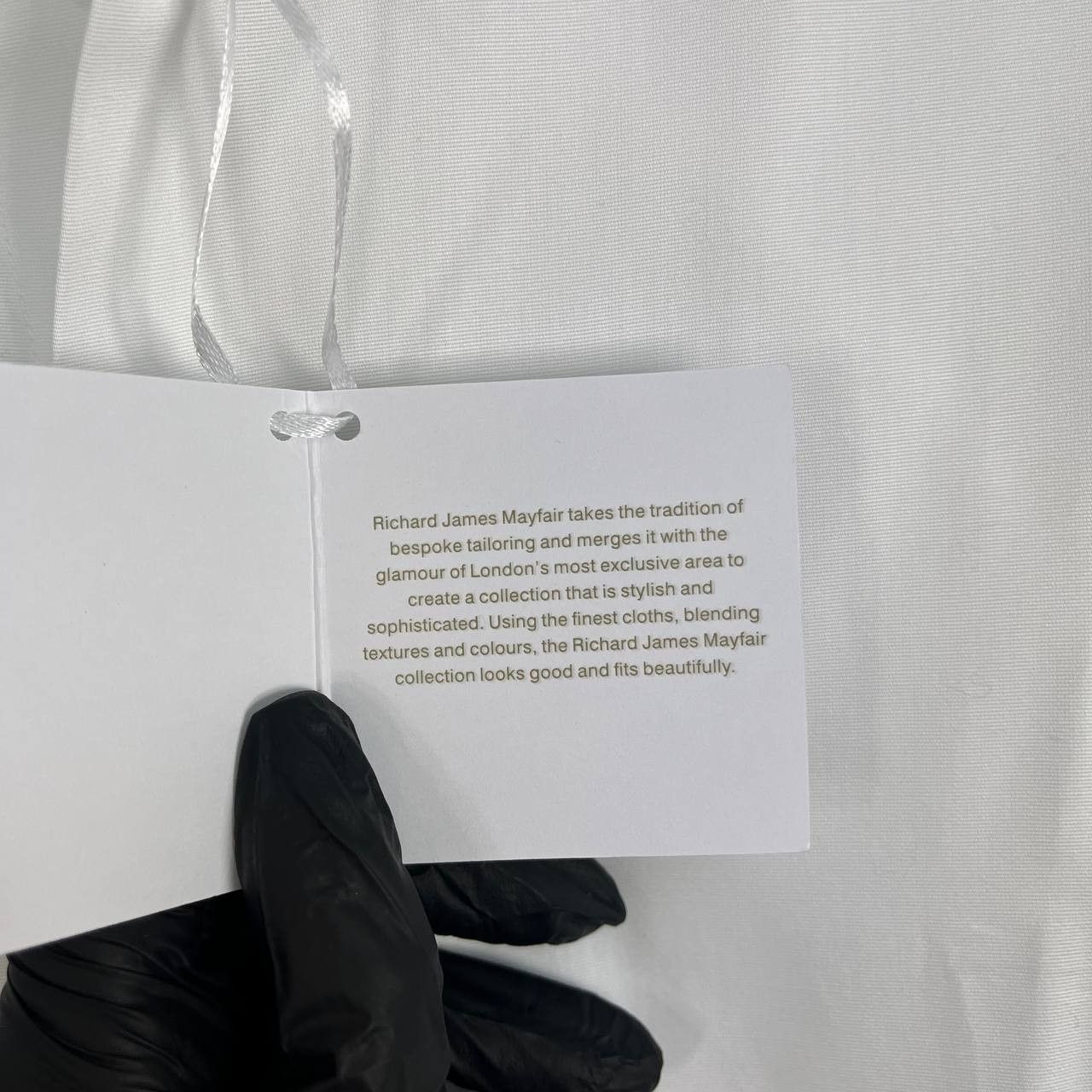 Richard James Richard James Mayfair White Shirt Cotton Slim Fit Size M Size US M / EU 48-50 / 2 - 7 Thumbnail