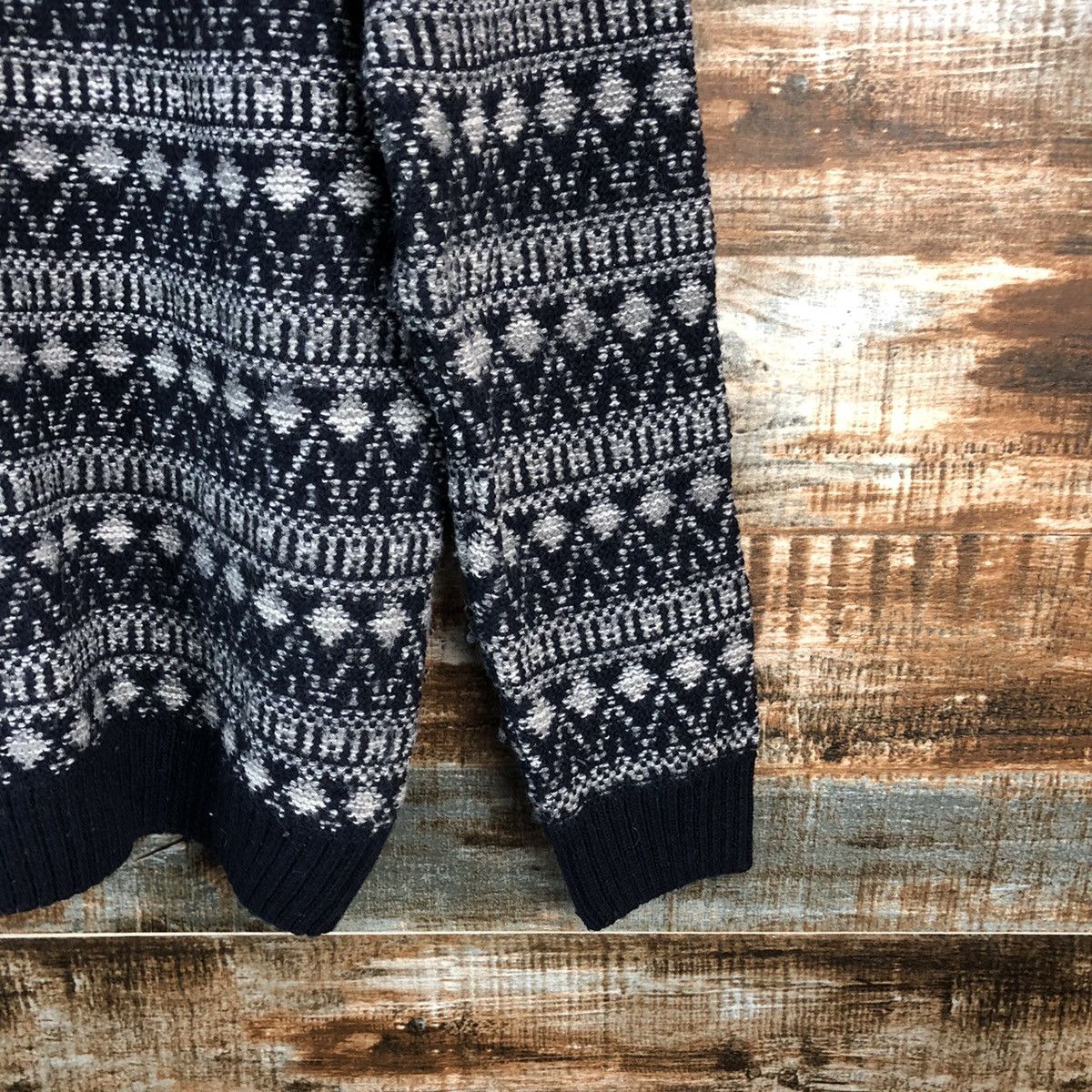 Homespun Knitwear LC Walkiki Blue Knitwear vintage sweatshirt #A2343 Size US S / EU 44-46 / 1 - 16 Thumbnail