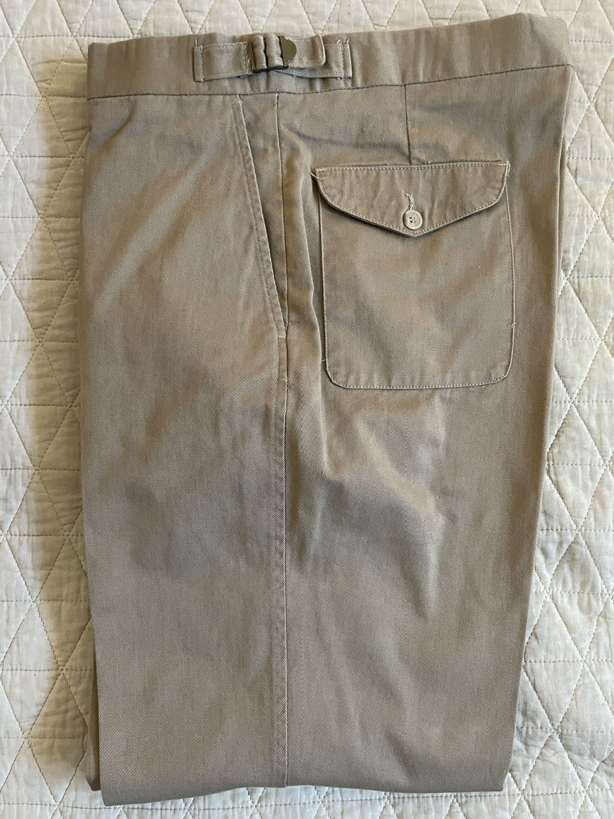 Lands' End × Vintage Flat Front Twill Chino Pant Size US 36 / EU 52 - 1 Thumbnail