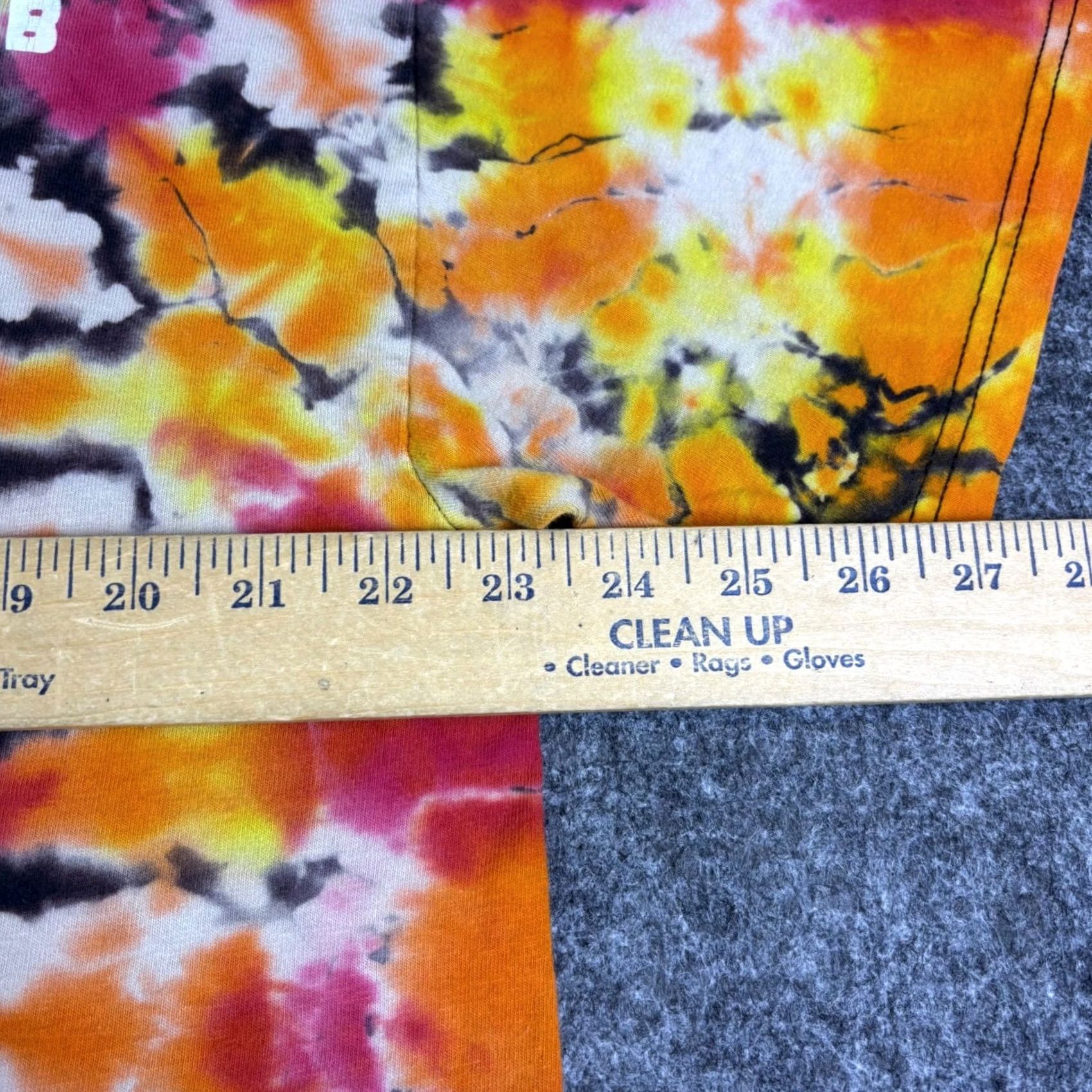 Vintage Santa Cruz Surfing Club T-Shirt Orange Pink Yellow Mens XL Short Sleeve Size US XL / EU 56 / 4 - 3 Thumbnail