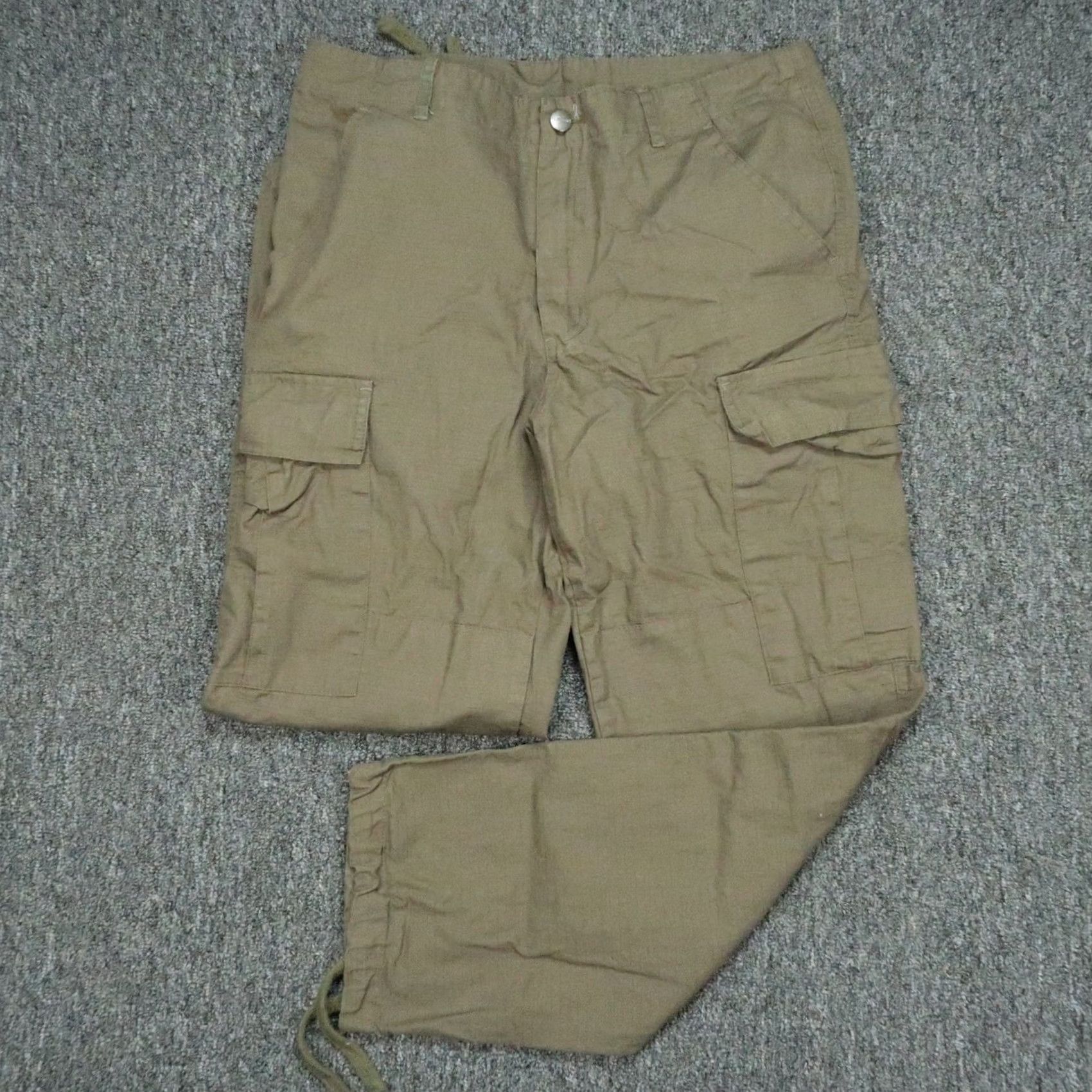 Carhartt Carhartt Pants Mens Regular Green Cargo Pocket Straight 30x28 Chino Workwear Mens Regular Green Carhartt Pants Size US 29 - 2 Thumbnail