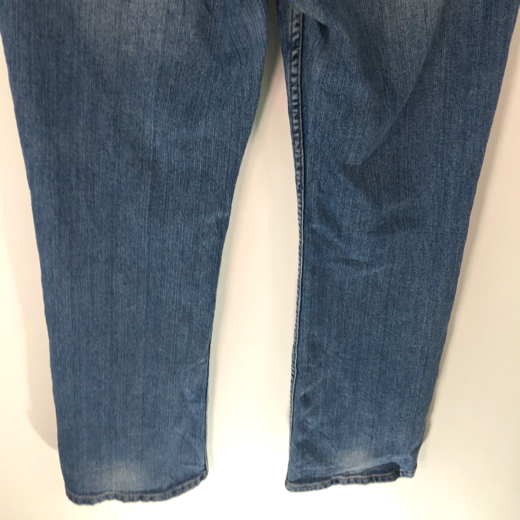 Vintage American Rag Cie Denim Jeans Womens 13S Blue 36X29 Bootcut Stretch Curvy Fit Size 34" / US 12 / IT 48 - 6 Thumbnail