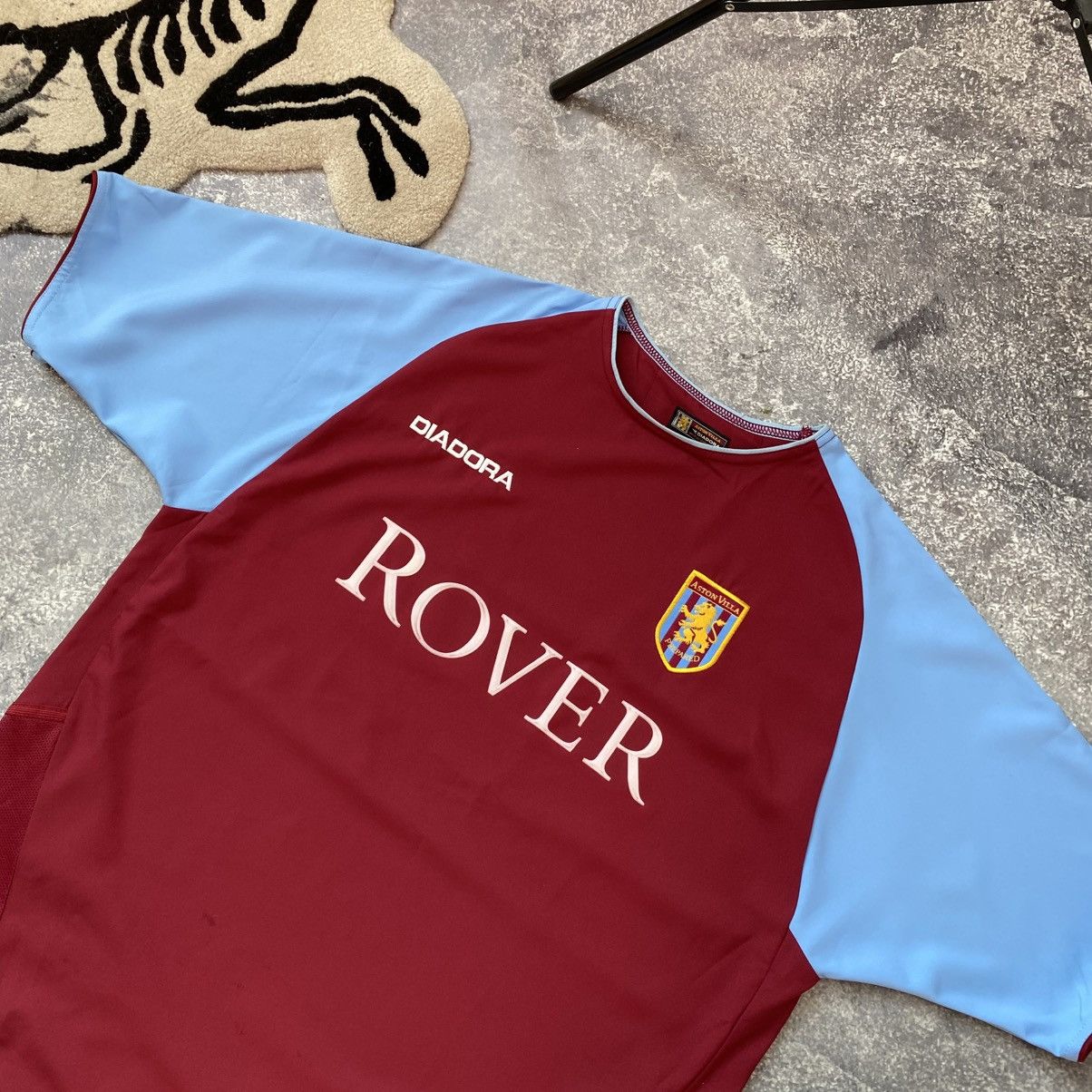 Other Vintage Diadora FC Aston Villa Rover Soccer team jersey 00’s Size US M / EU 48-50 / 2 - 2 Thumbnail