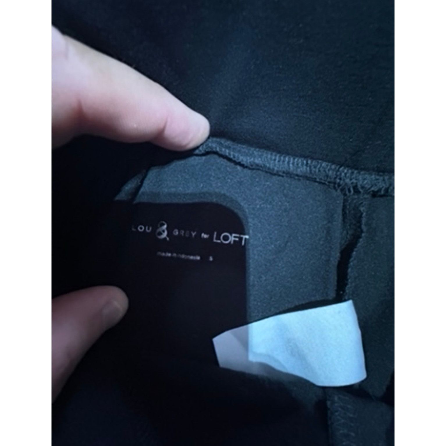 Lou & Grey Lou & Grey by LOFT Women’s Black Leggings Size Small Size 27" / US 4 / IT 40 - 4 Thumbnail