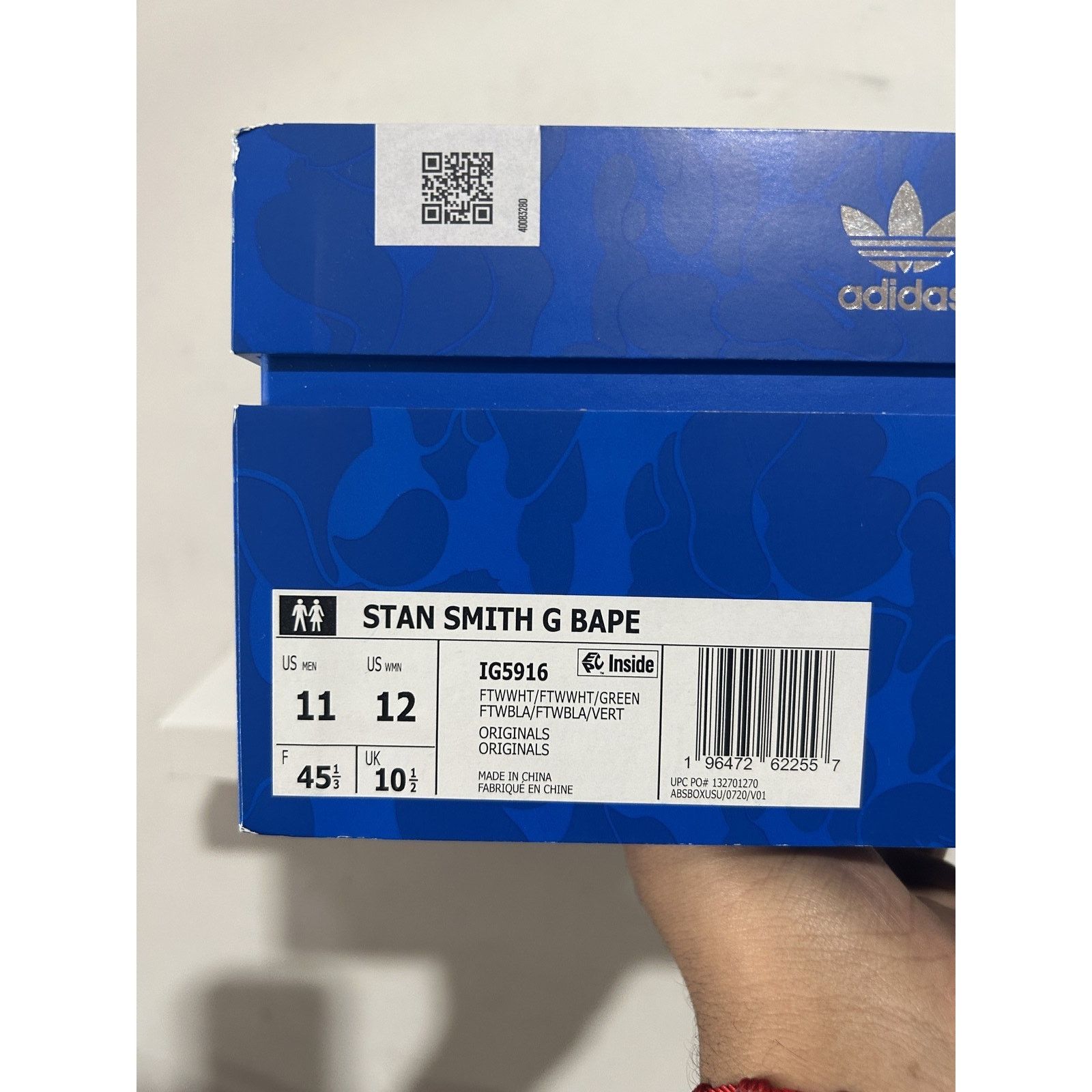 Adidas ADIDAS STAN SMITH GOLF BAPE 30TH ANNIVERSARY SIZE 11 NEW Size US 11 / EU 44 - 7 Thumbnail