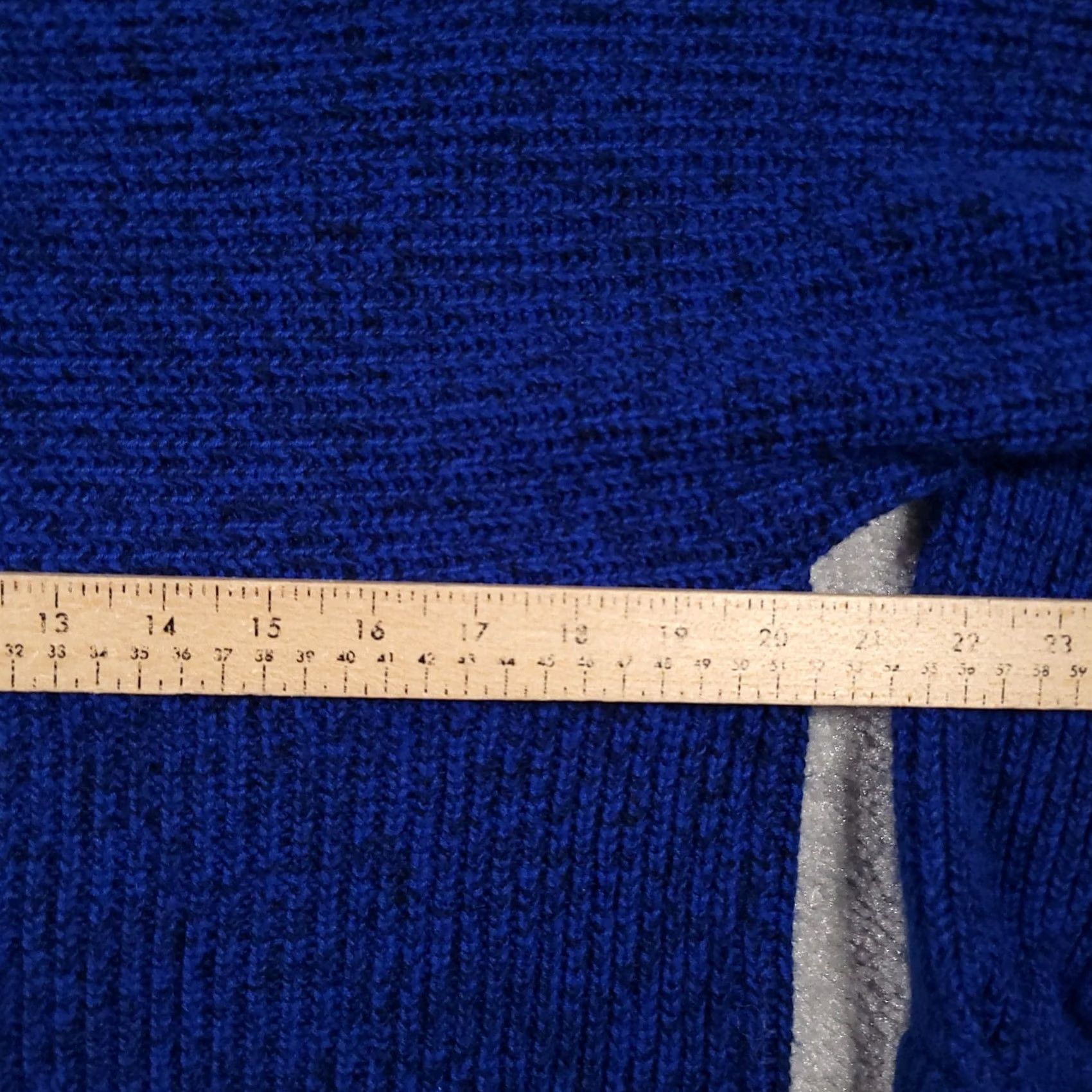 Vintage VINTAGE Zalerno International Sportswear Sweater Women's 18W Blue 3/4 Sleeve Pullover Knit Size XXL / US 16-18 / IT 52-54 - 6 Thumbnail