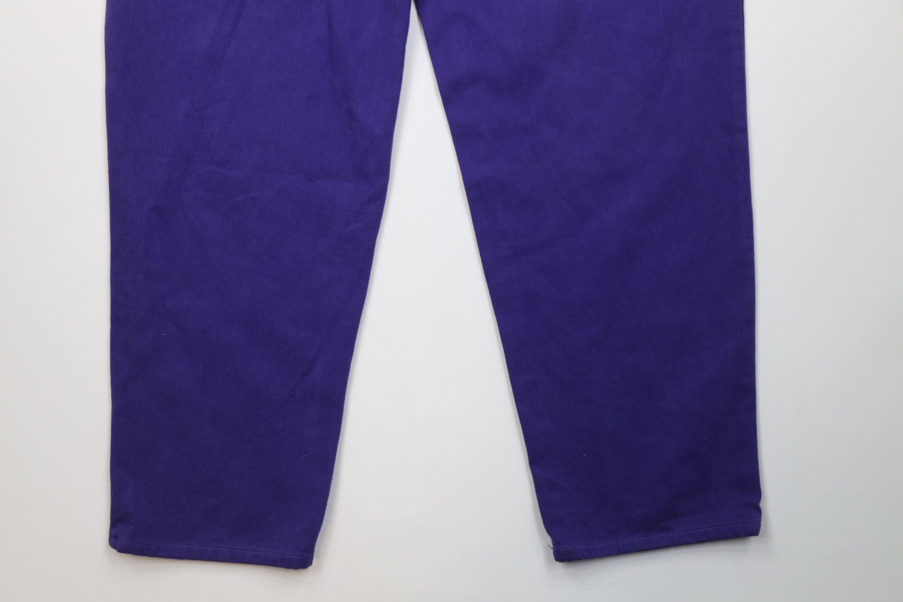 Vintage Deadstock Vintage 90s Streetwear Fit Skateboard Jeans Purple Size US 42 / EU 58 - 13 Thumbnail