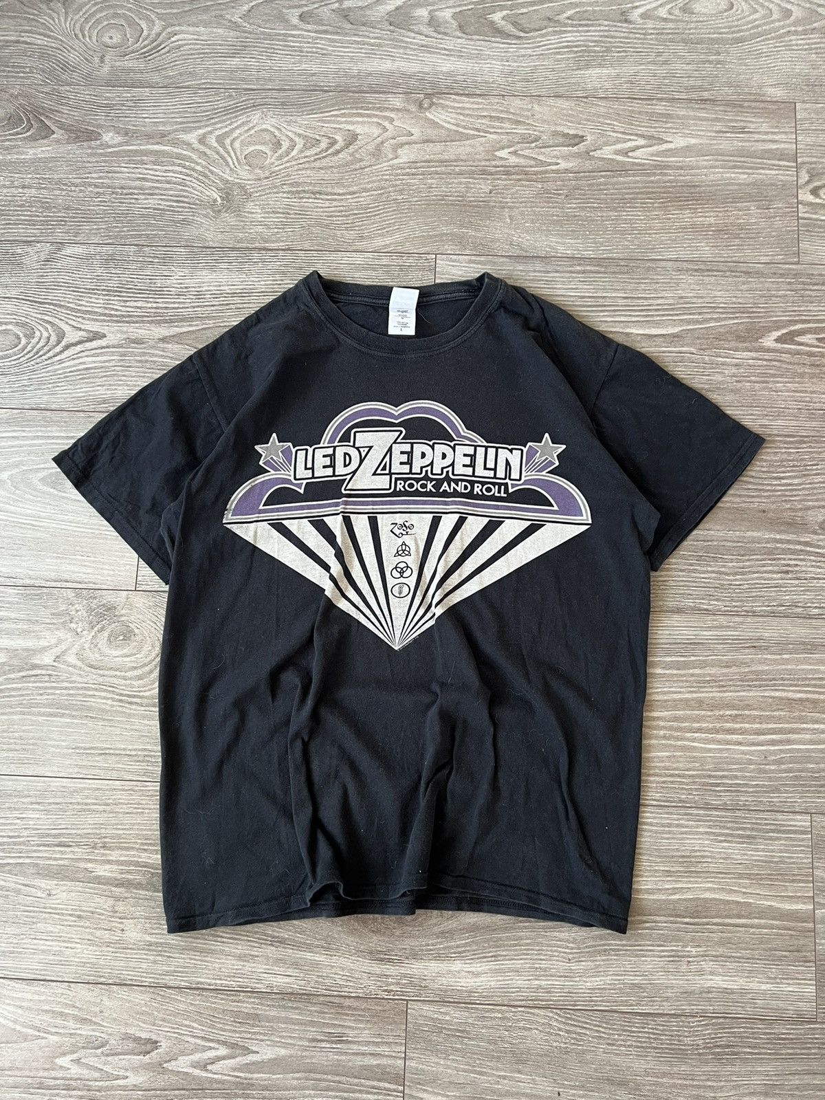 Band Tees × Vintage ‼️Led Zeppelin Archival Vintage Rock Band T-shirt‼️ Size US L / EU 52-54 / 3 - 10 Thumbnail
