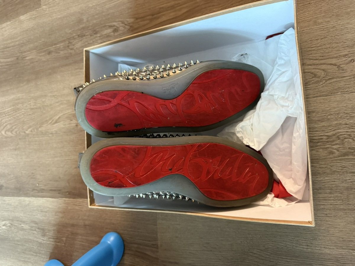 Christian Louboutin LOUIS FLAT ANTISPECCHIO/SPIKES Size US 11.5 / EU 44-45 - 5 Thumbnail