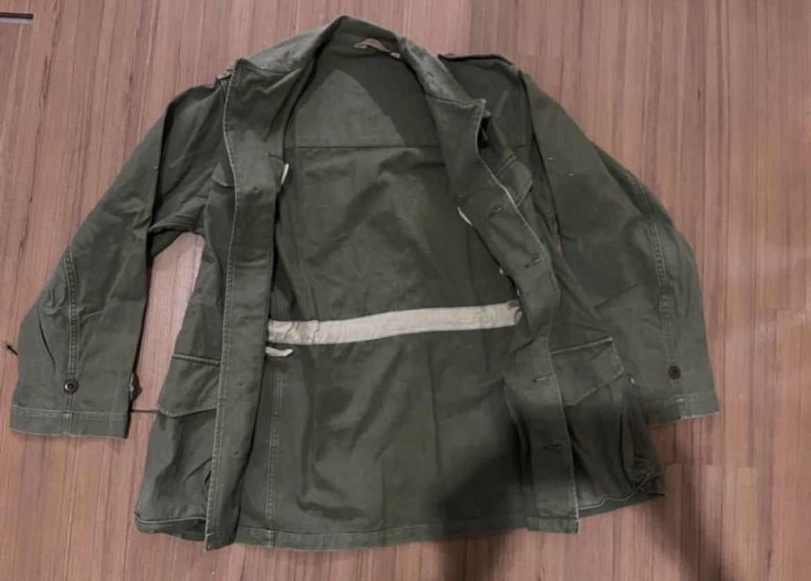 Other VINTAGE 50s M47 FRENCH ARMY JACKET PRODUCTION 1954 Size US M / EU 48-50 / 2 - 7 Thumbnail