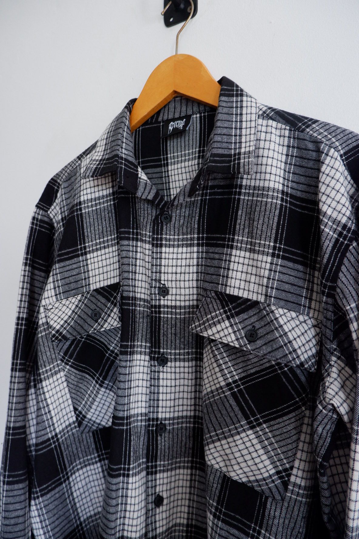 Revenge FW/20 REVENGE Embroidered Flannel Shirt Size US L / EU 52-54 / 3 - 3 Thumbnail