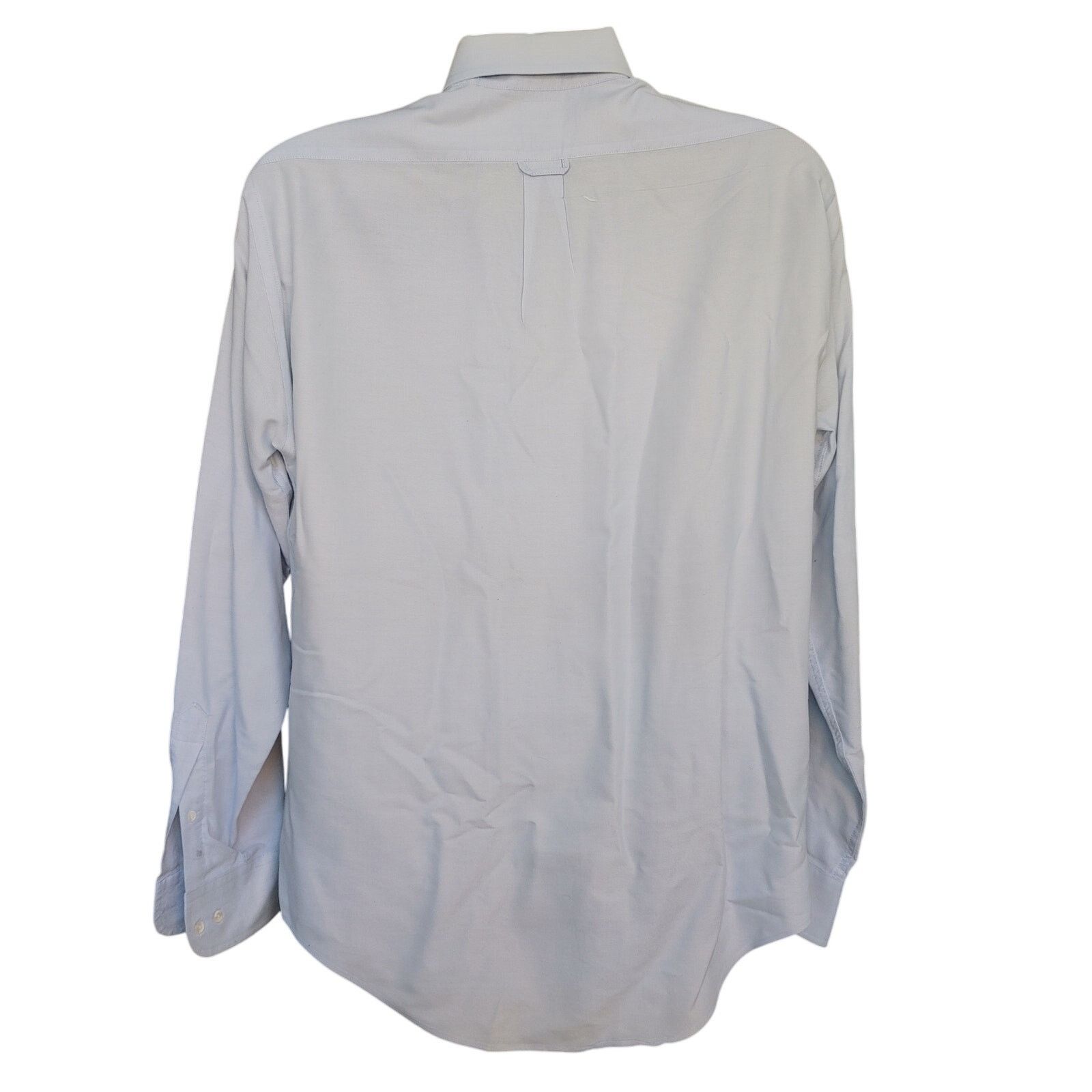 Other Vintage J.G Hook Men's 17.5 34/35 Light Blue LS Dress Shirt Size US XL / EU 56 / 4 - 2 Thumbnail